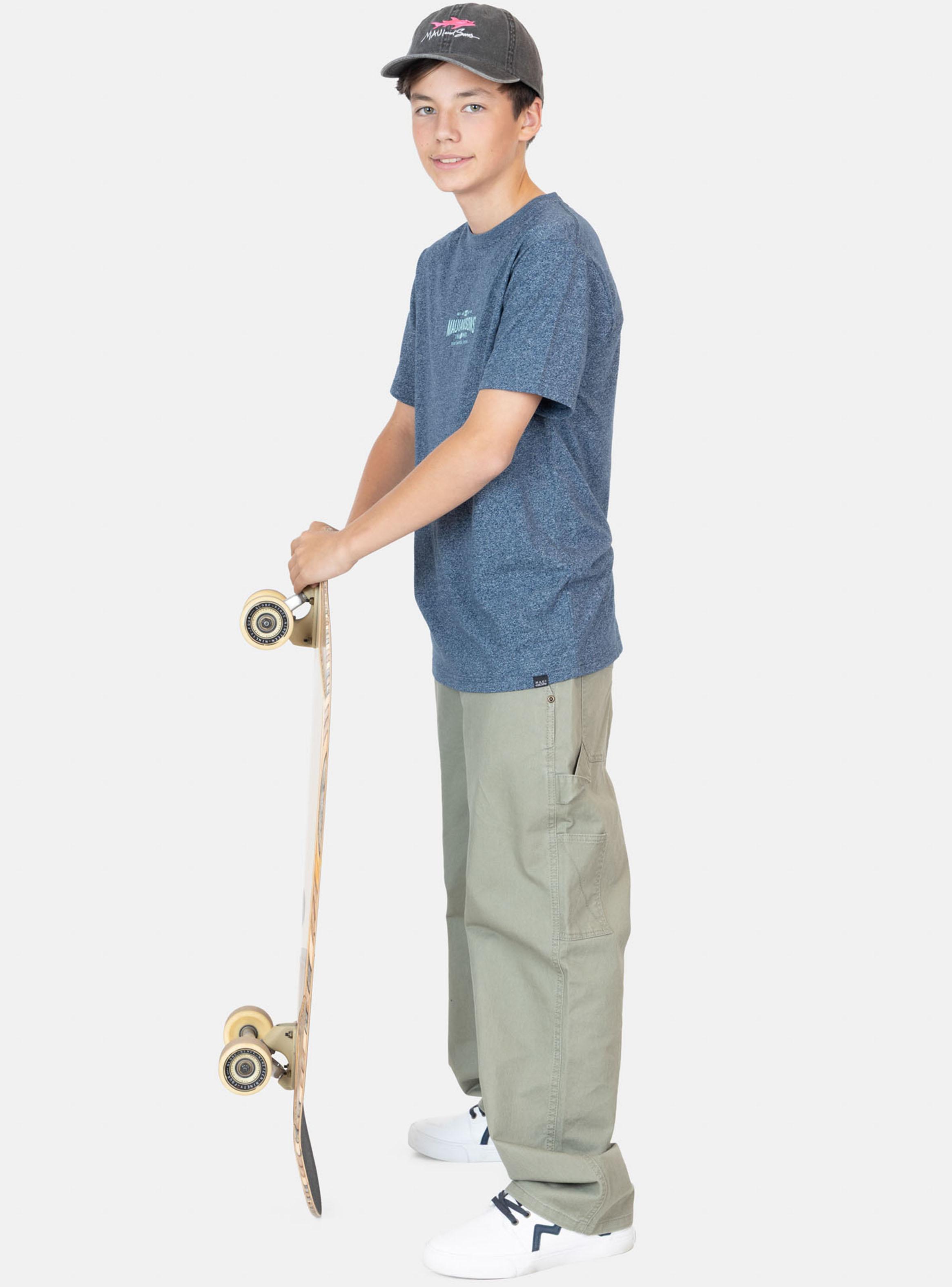 Polera Logo Surf Original Crew Espalda-3