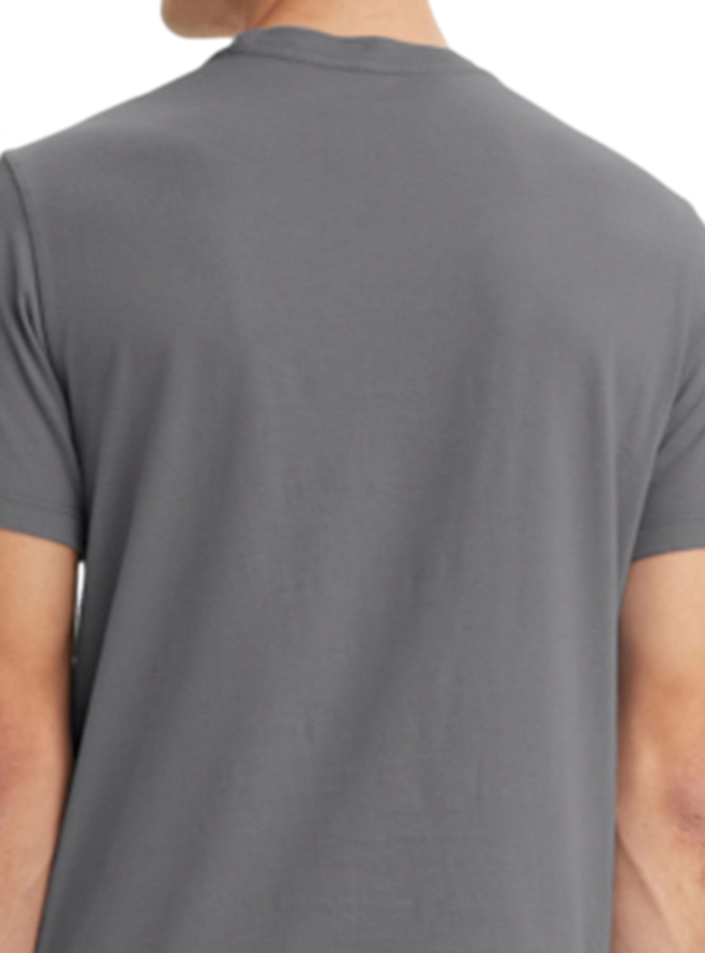 Polera Manga Corta Estampado Frontal Algodón-3
