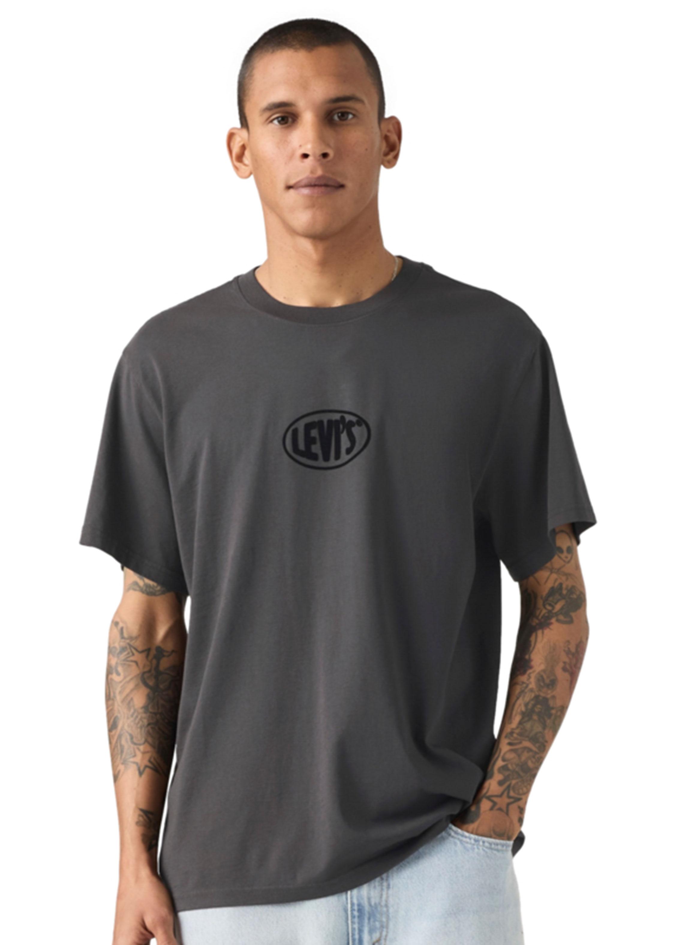 Polera Manga Corta Logo Frontal Algodón-0