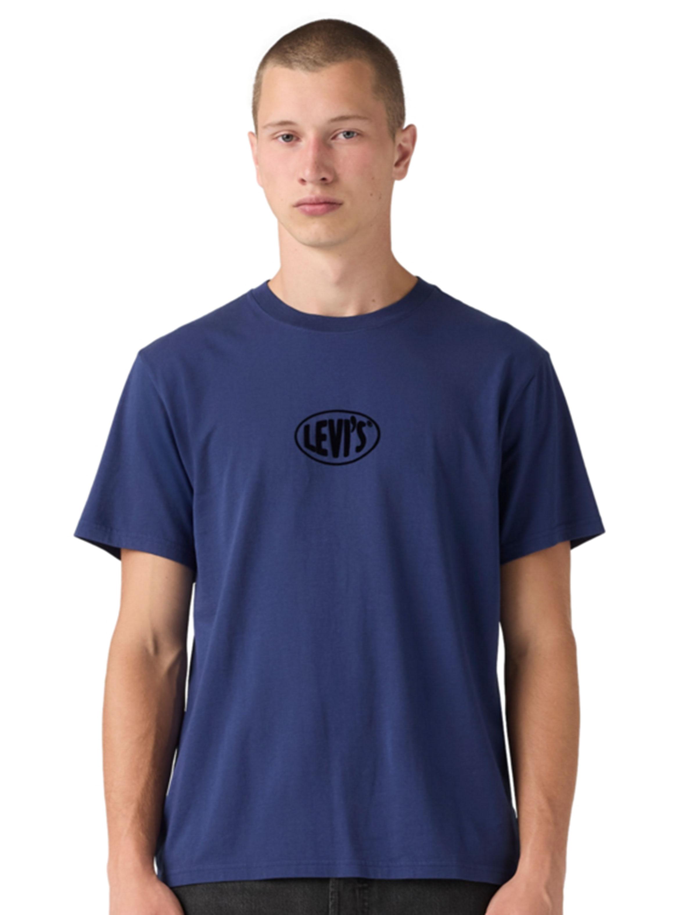 Polera Manga Corta Logo Frontal Algodón Regular-0