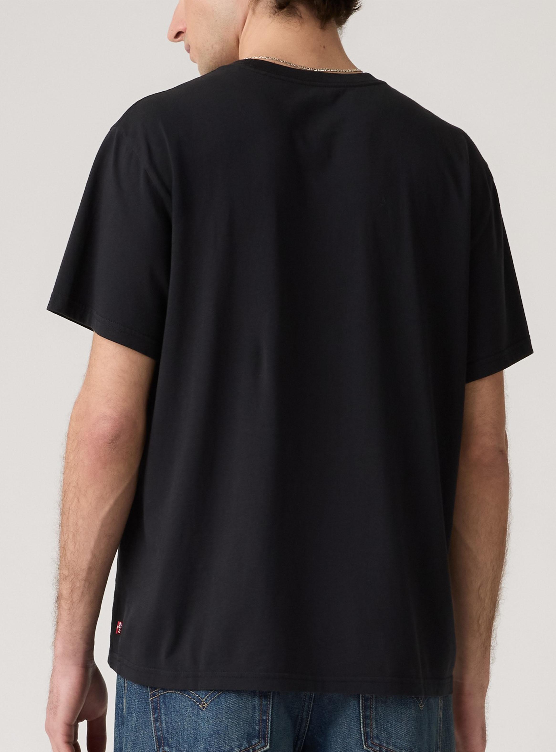 Polera Manga Corta Logo Estampado en Pecho-1