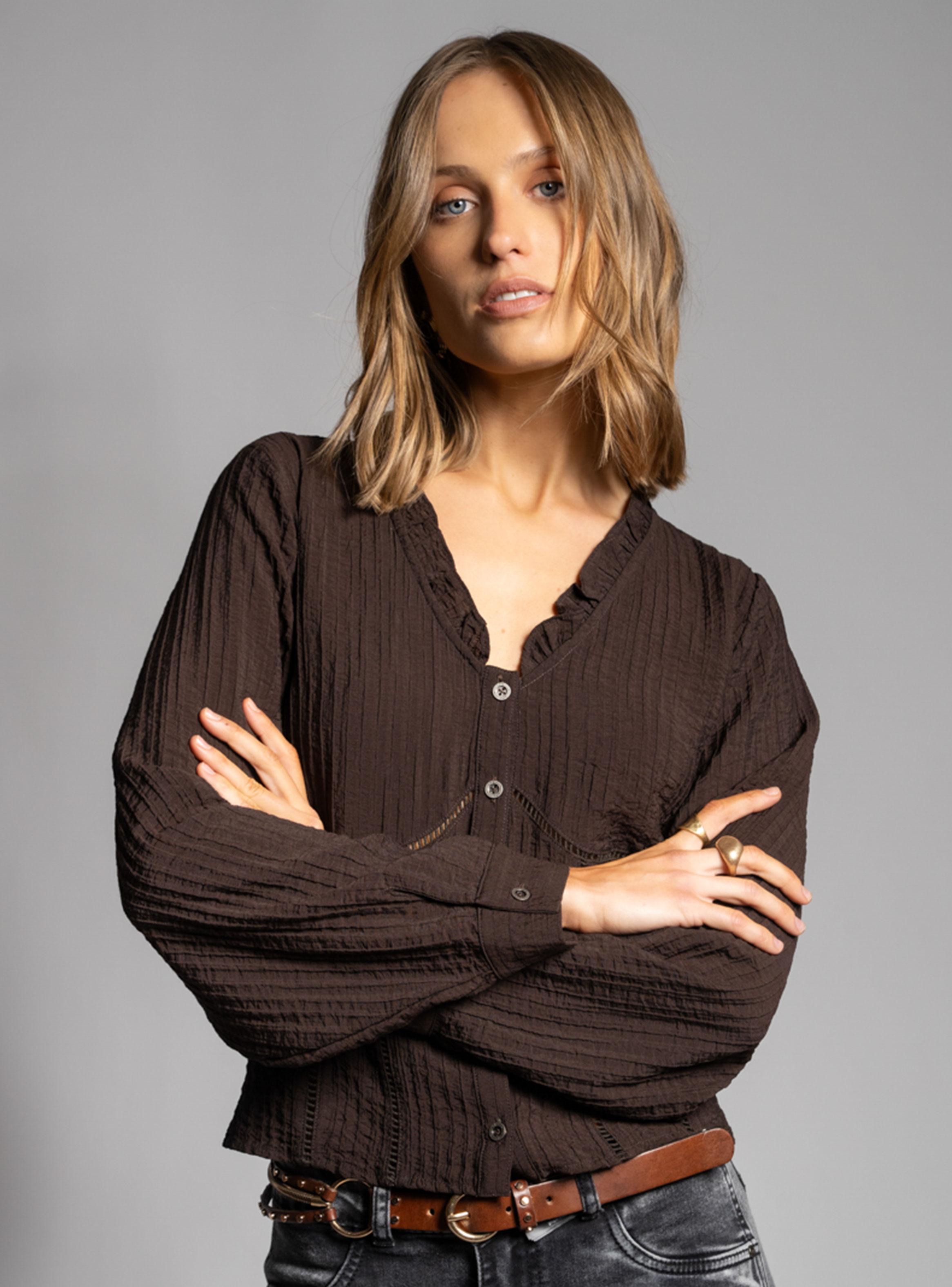 Blusa Ida Café-2