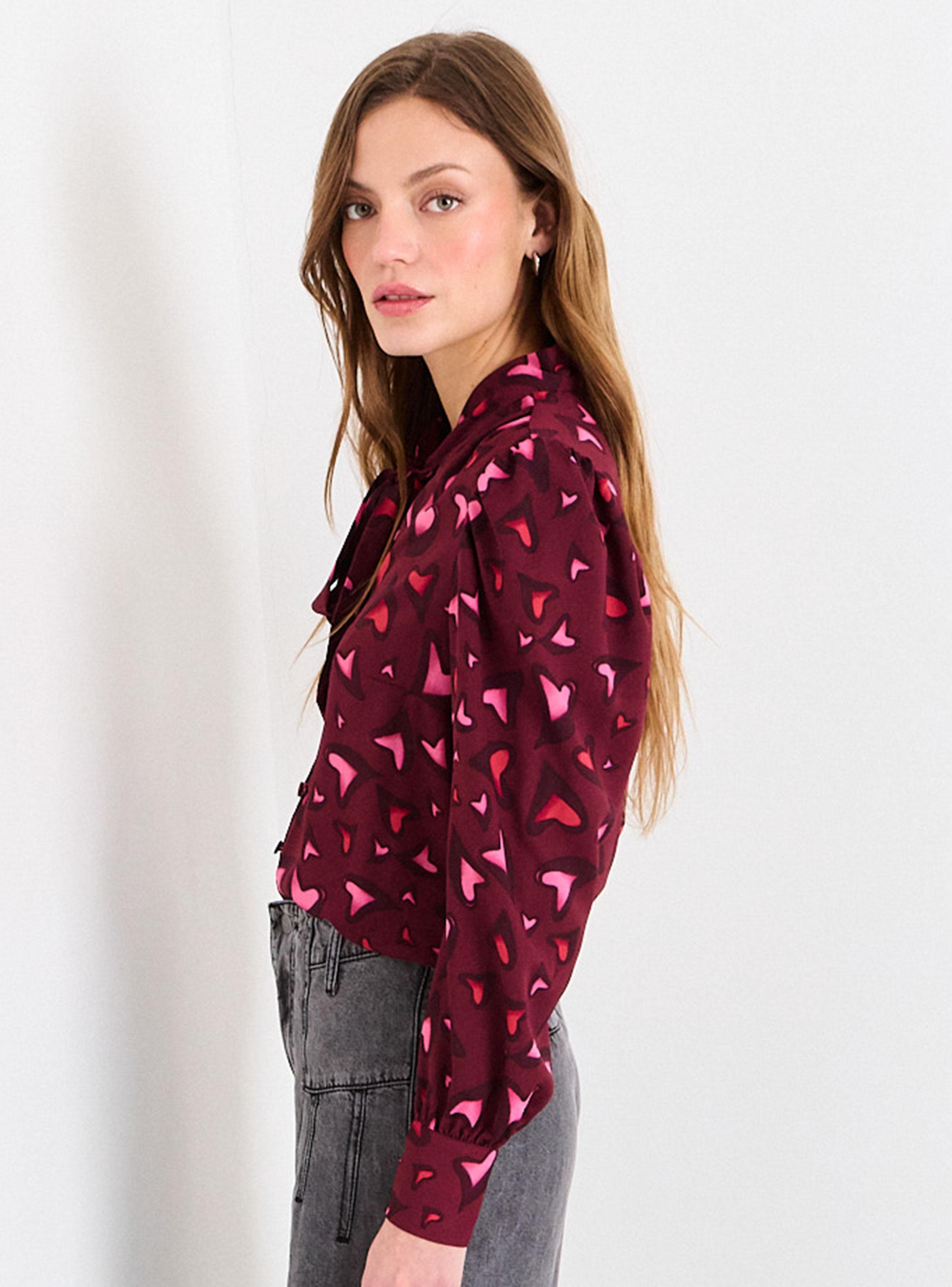 Blusa Fantasía con Detalle en Cuello-2
