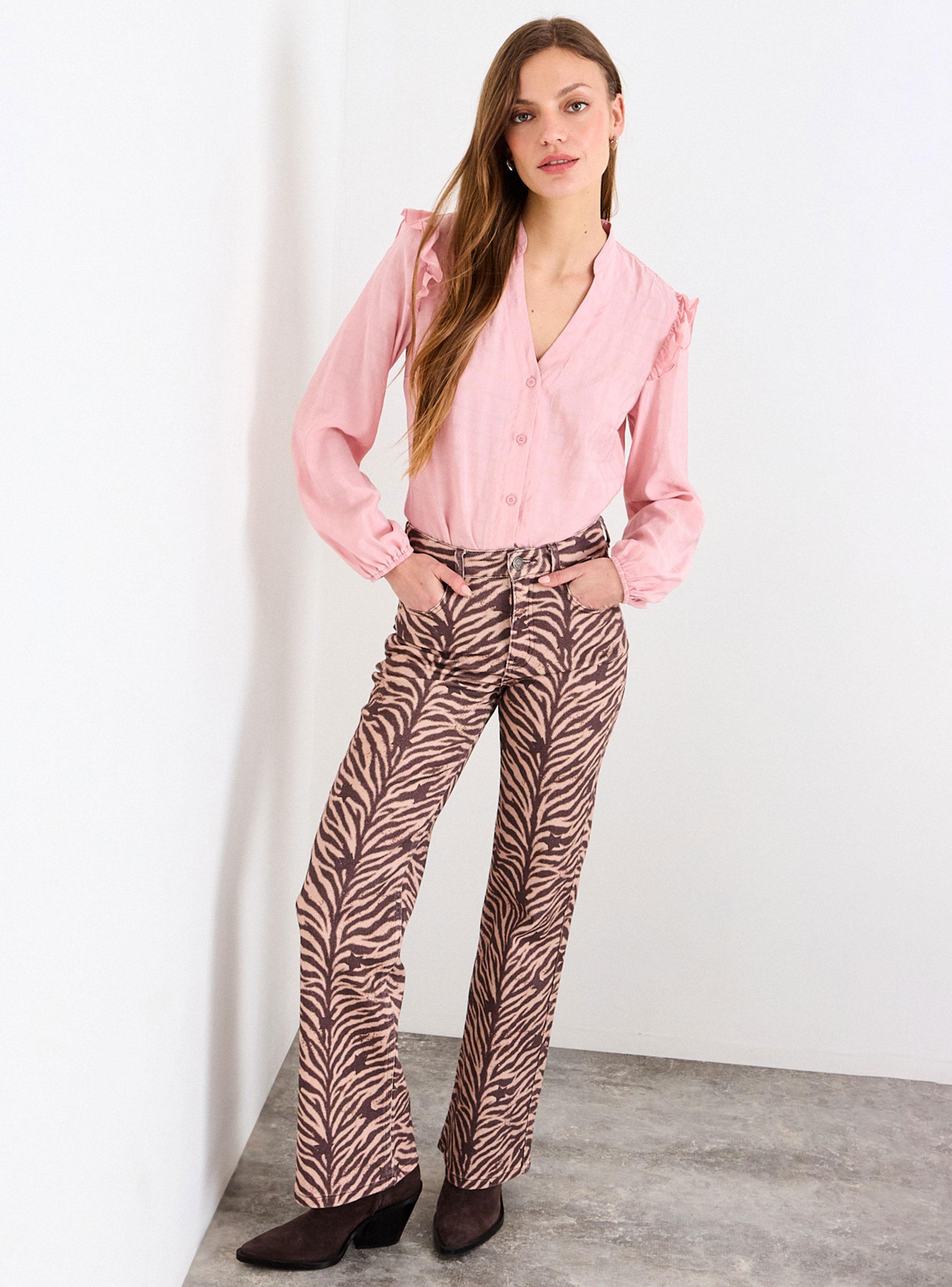 Blusa Lisa con Botón-3