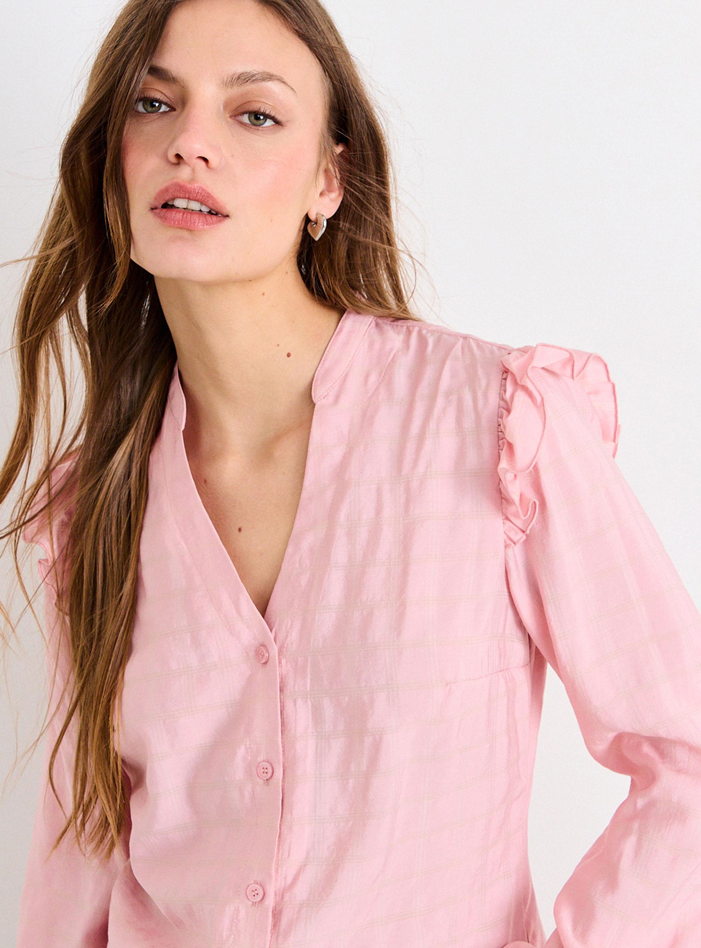 Blusa Lisa con Botón-2
