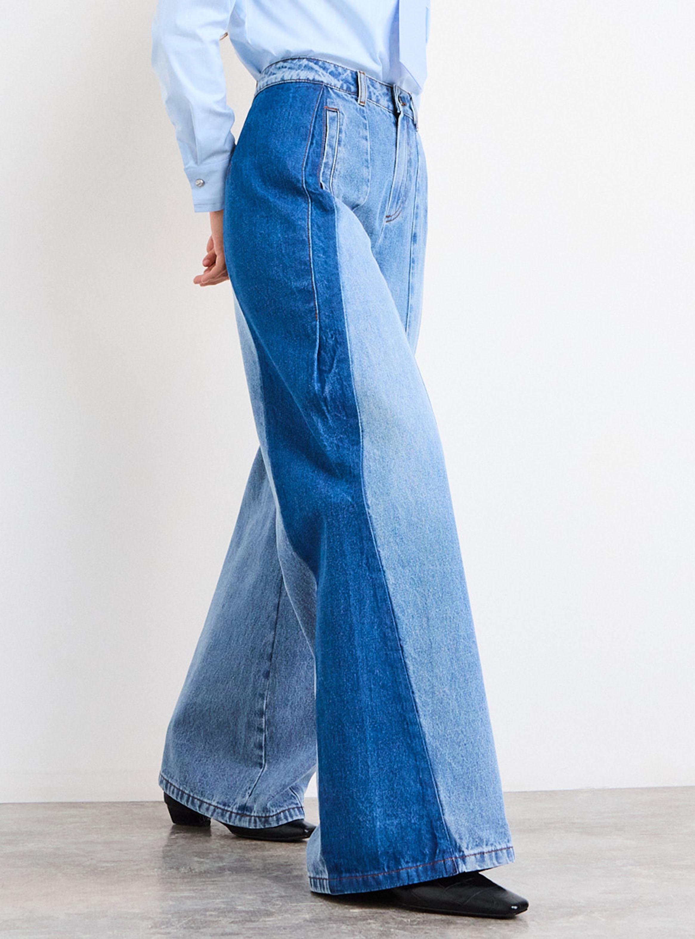 Jeans Franjas Laterales Oscuros-2