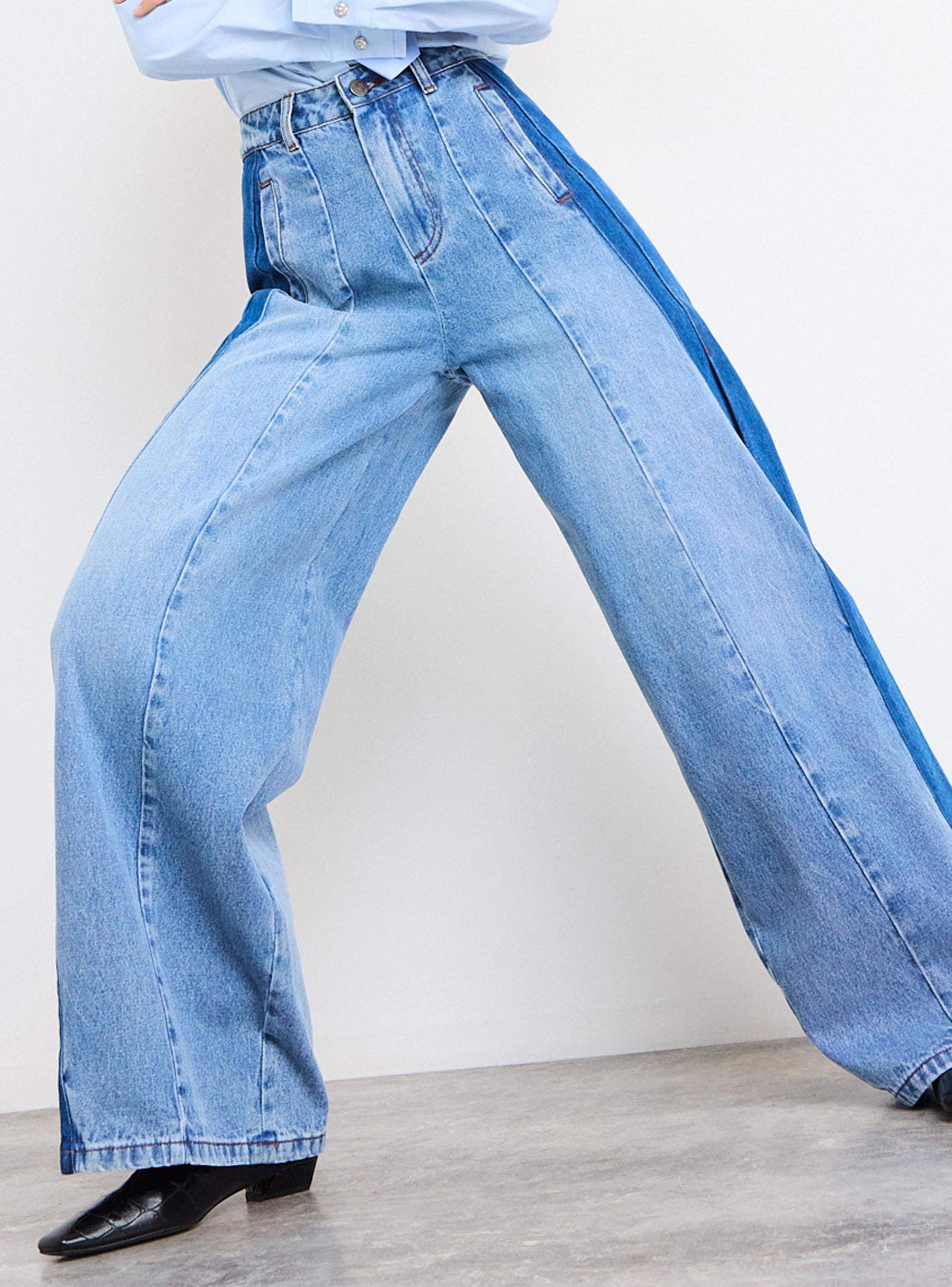Jeans Franjas Laterales Oscuros-4