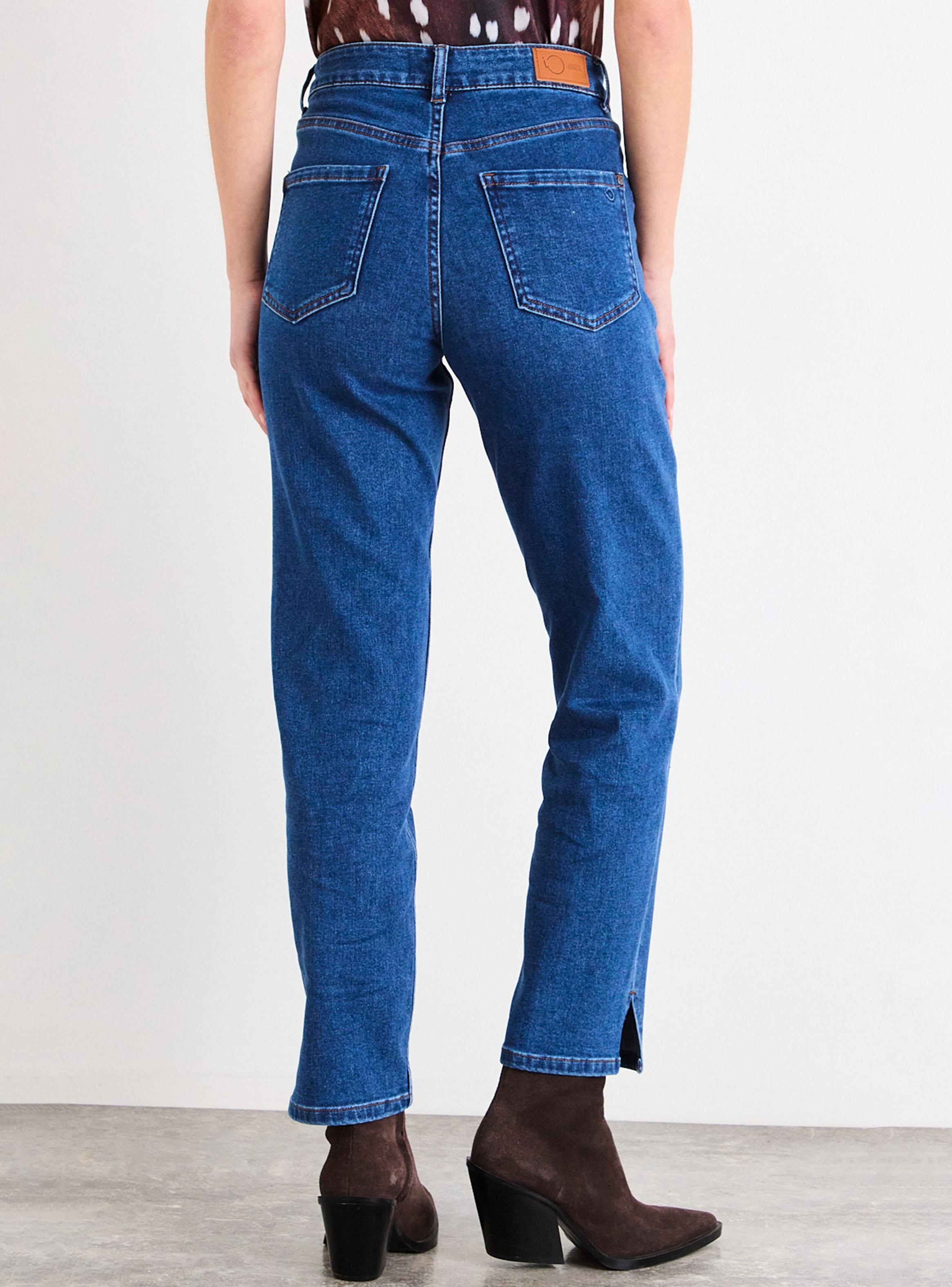 Jeans Liso Straight Fit Medio-1