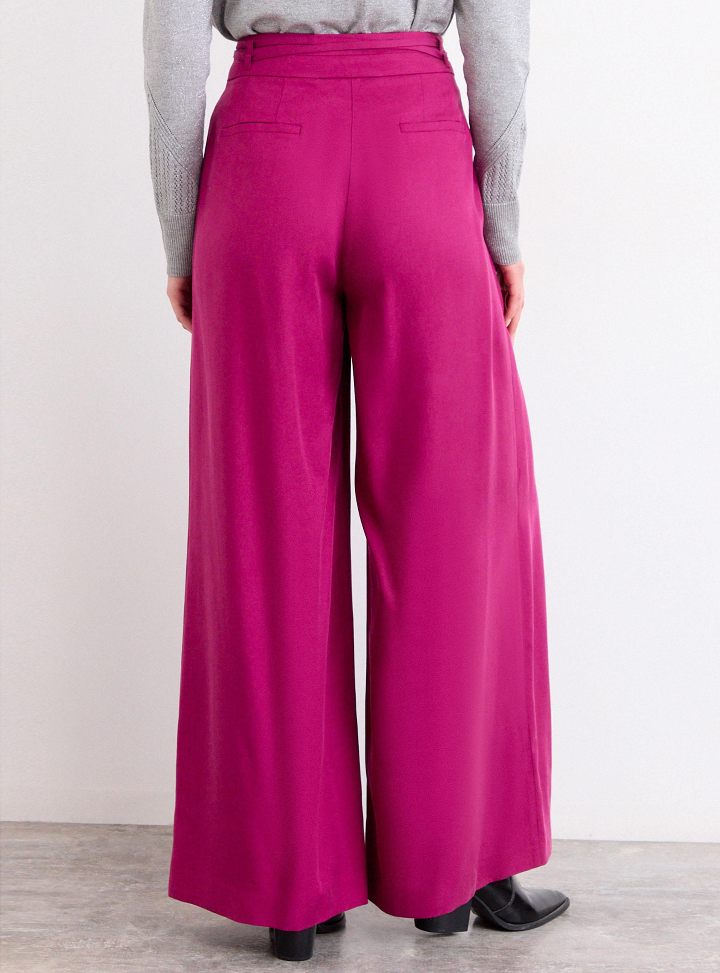 Pantalón Liso con Doble Lazo Ajustable-1