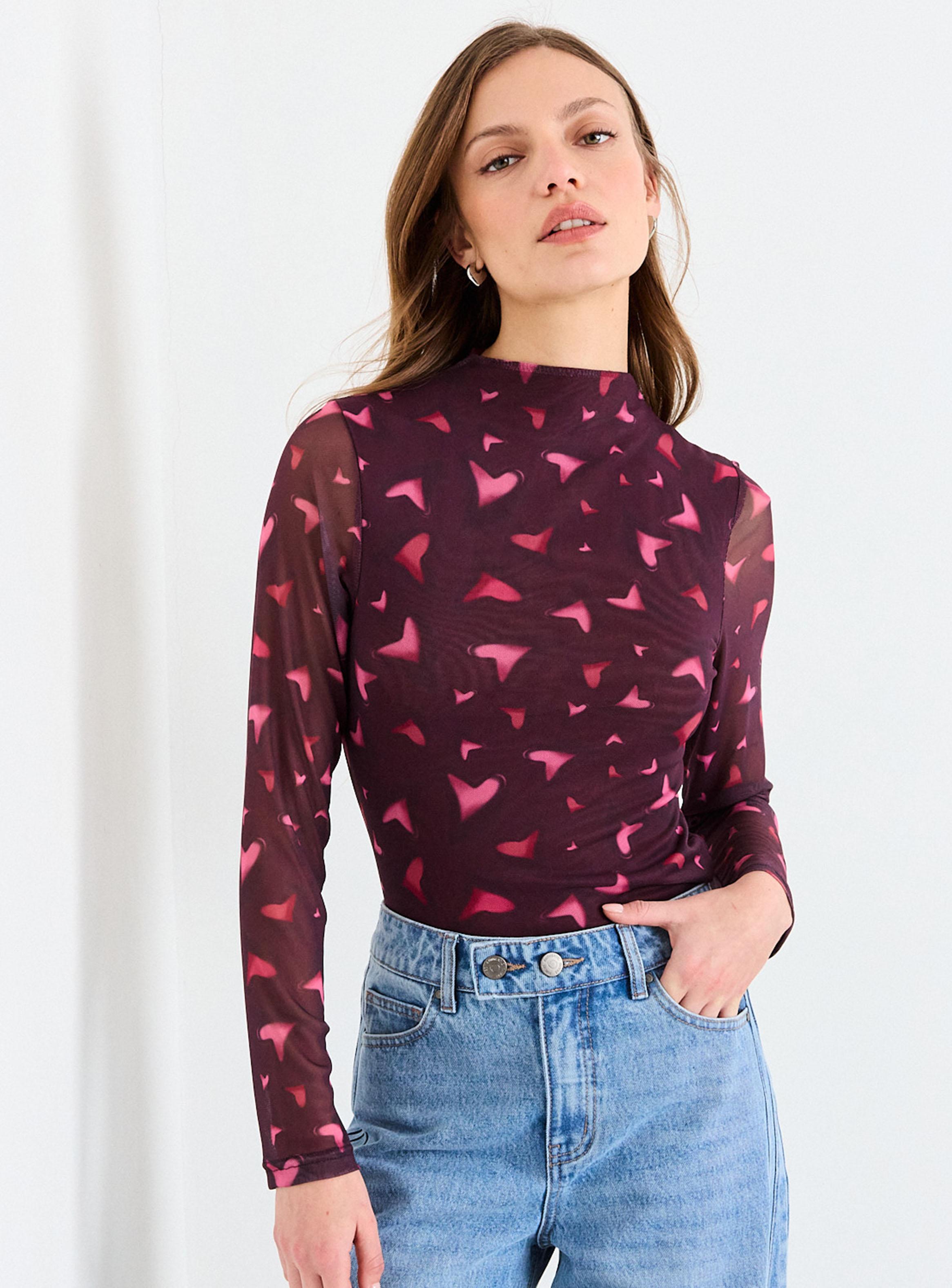 Polera Fantasía Corazones-0