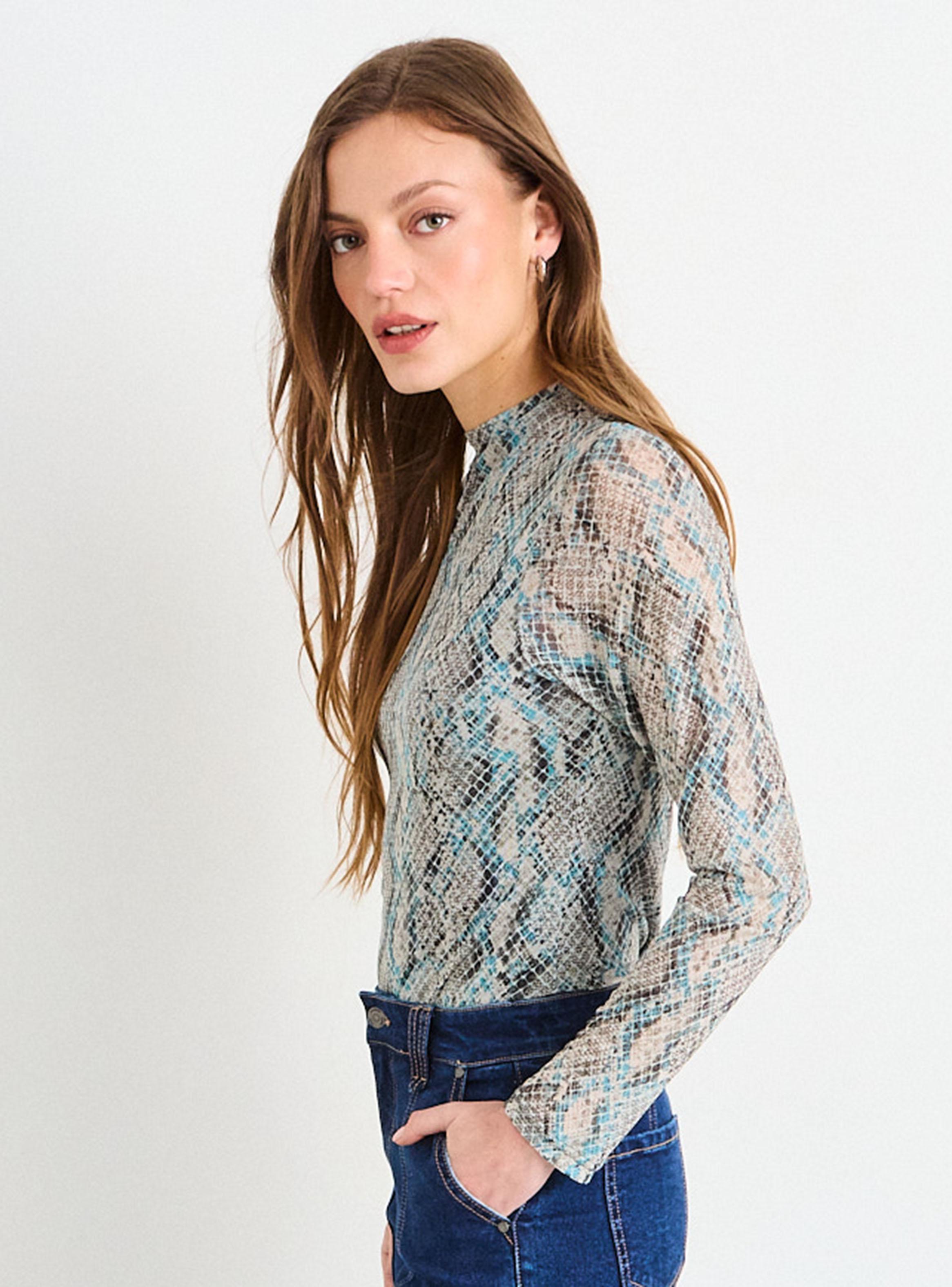 Polera Fantasía Animal Print Serpiente-2