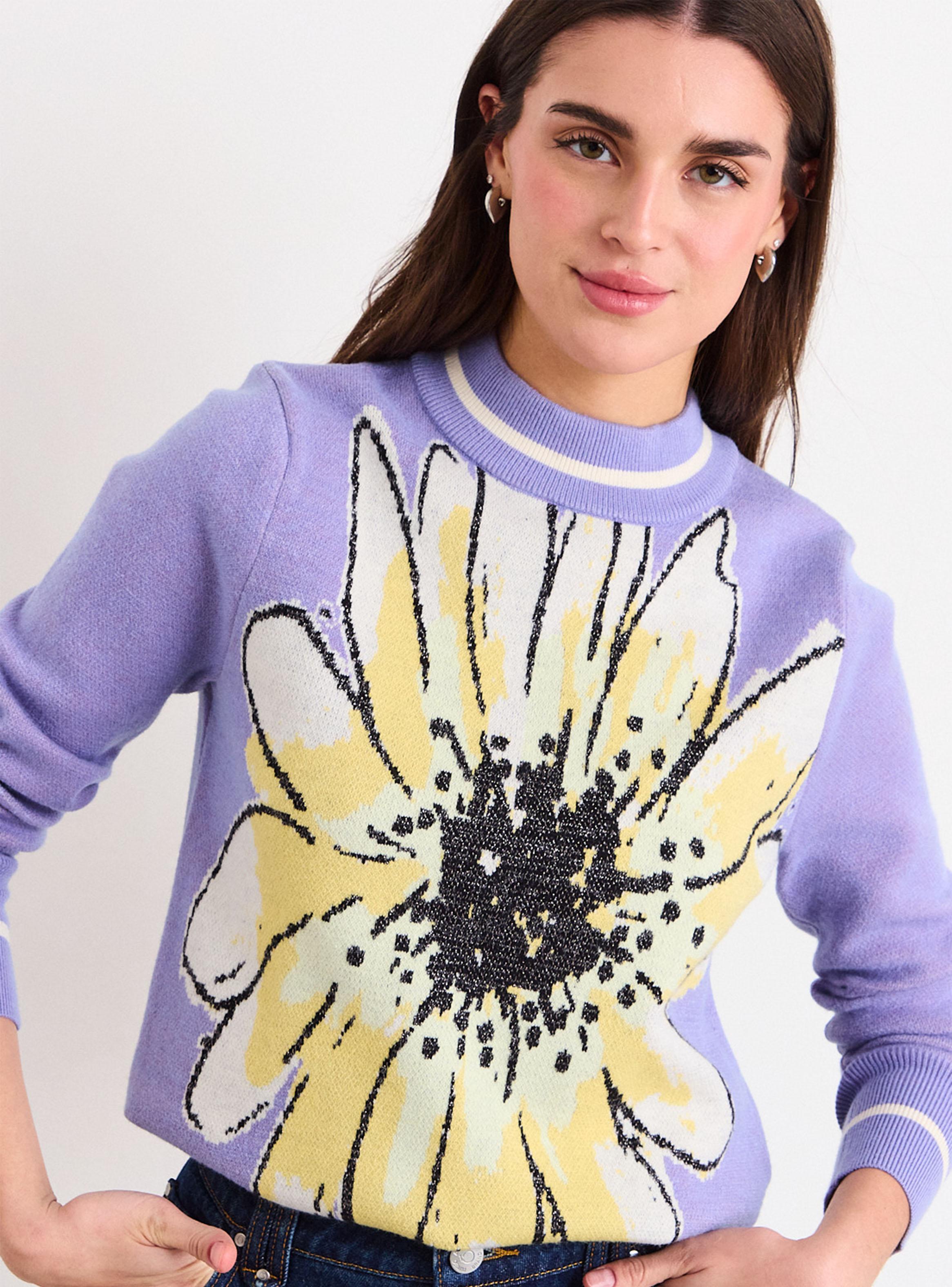 Sweater Fantasía Maxi Flor-2
