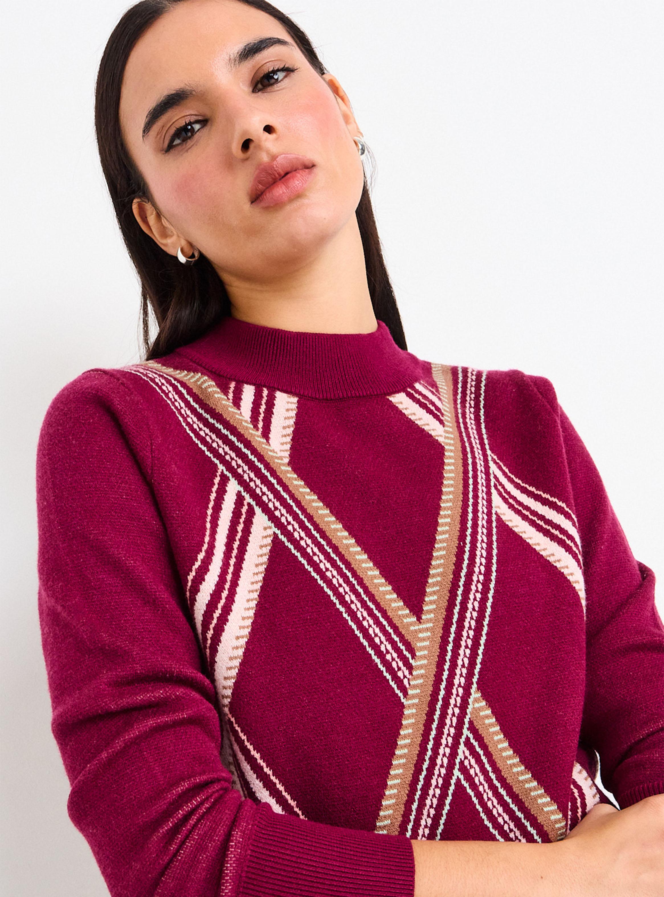 Sweater Fantasía Rayas Diagonales-2