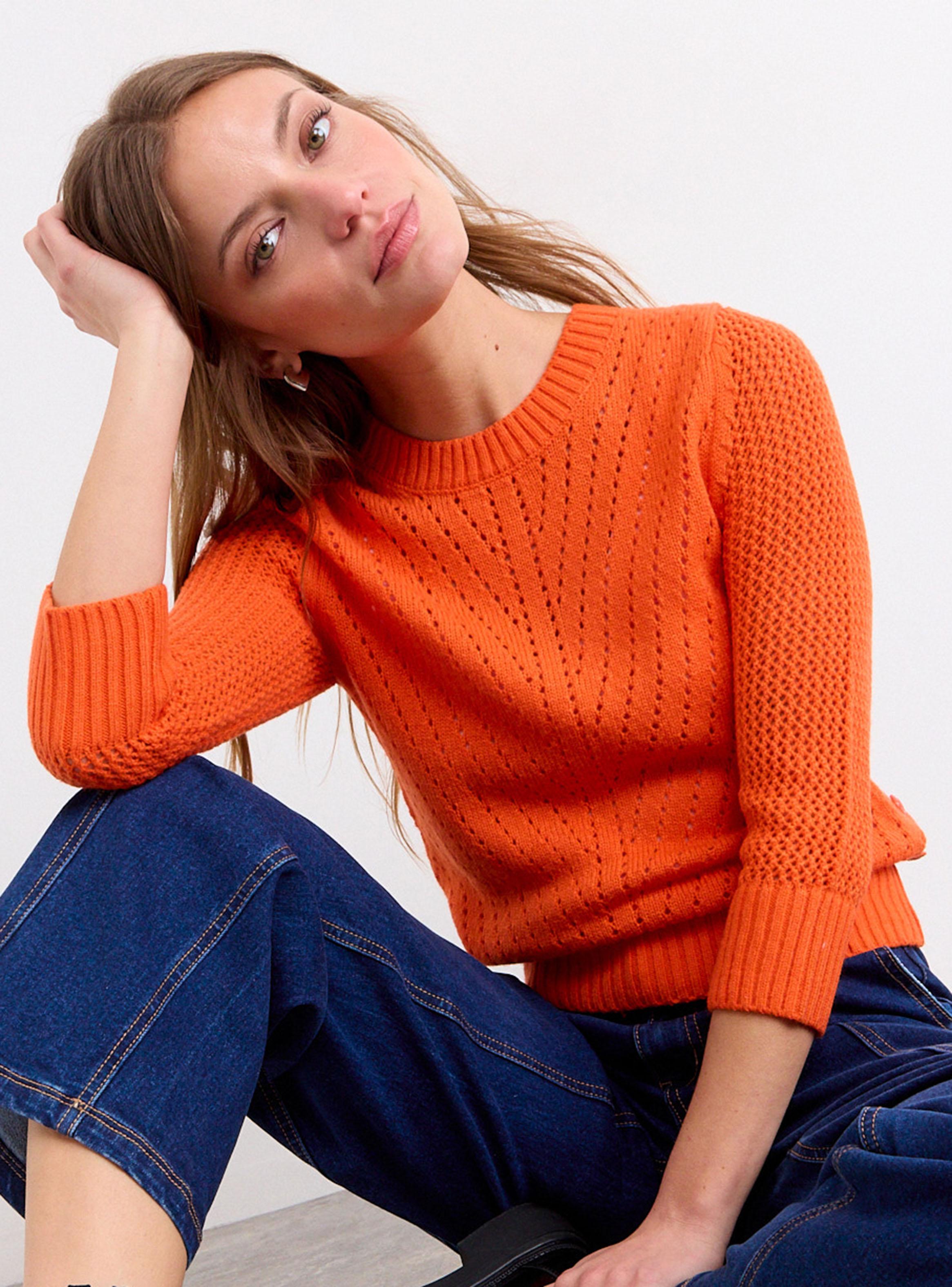 Sweater Liso con Manga Larga Regular-0