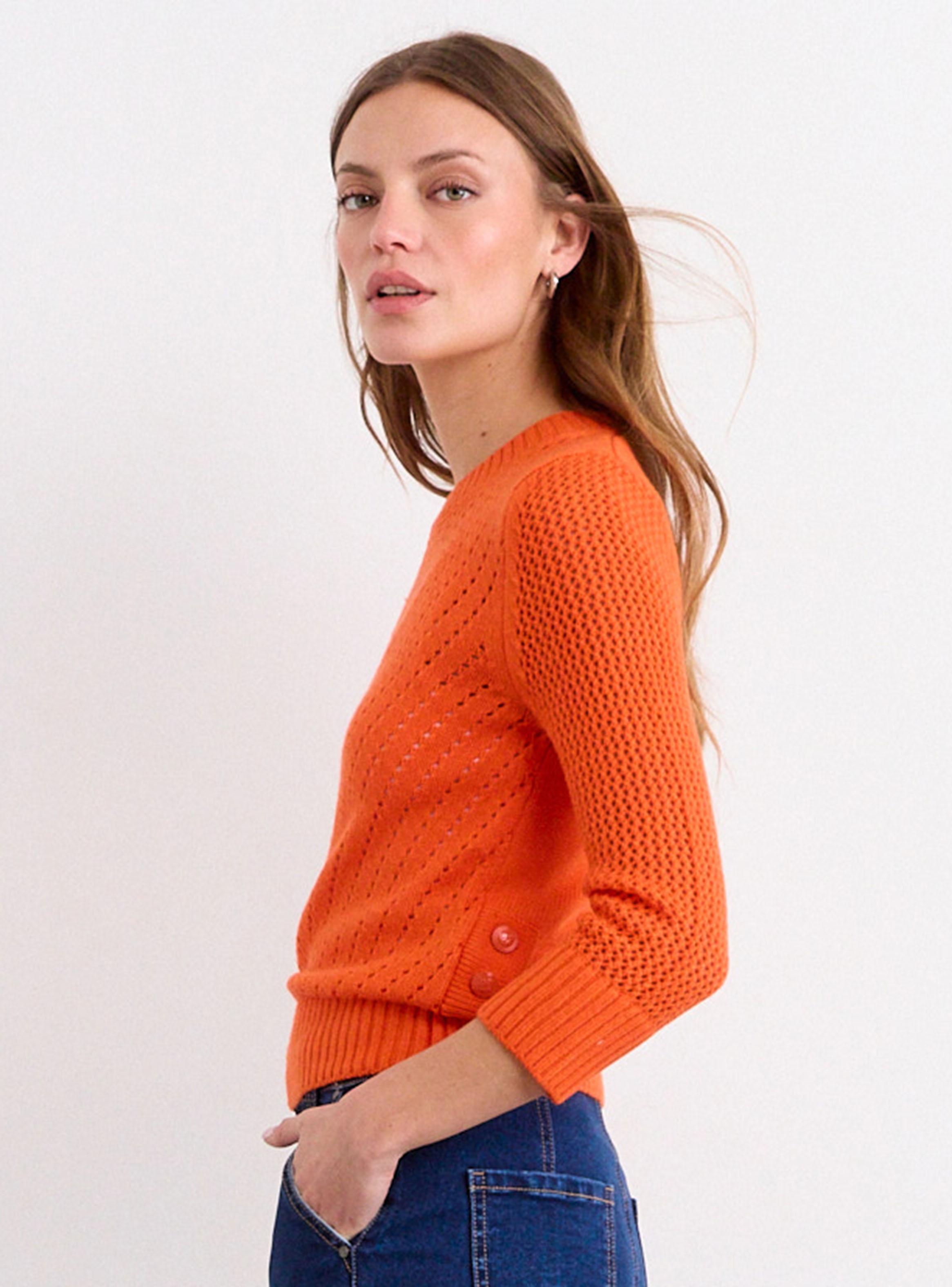 Sweater Liso con Manga Larga Regular-1