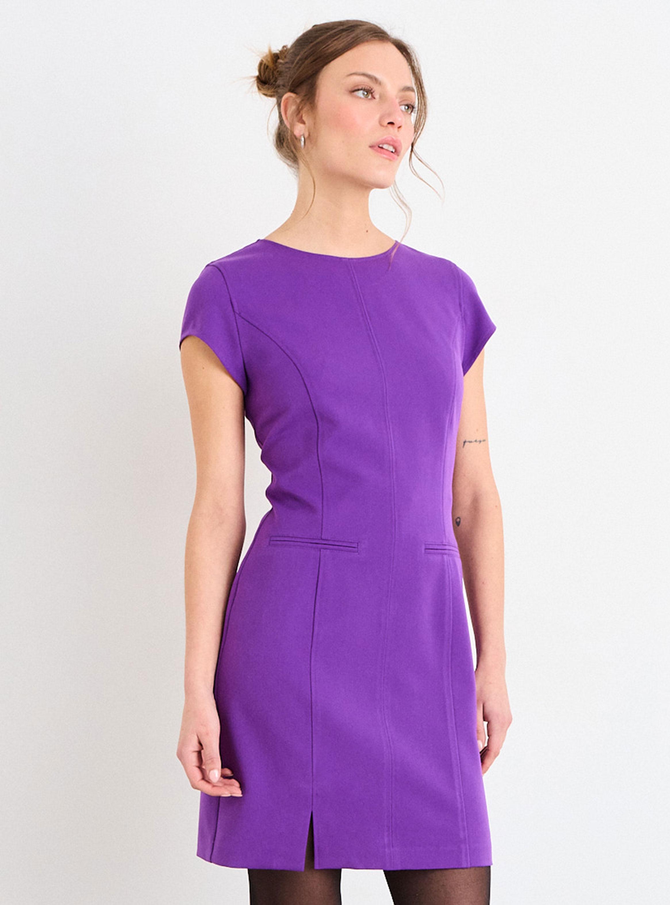 Vestido Liso Mini Color-2