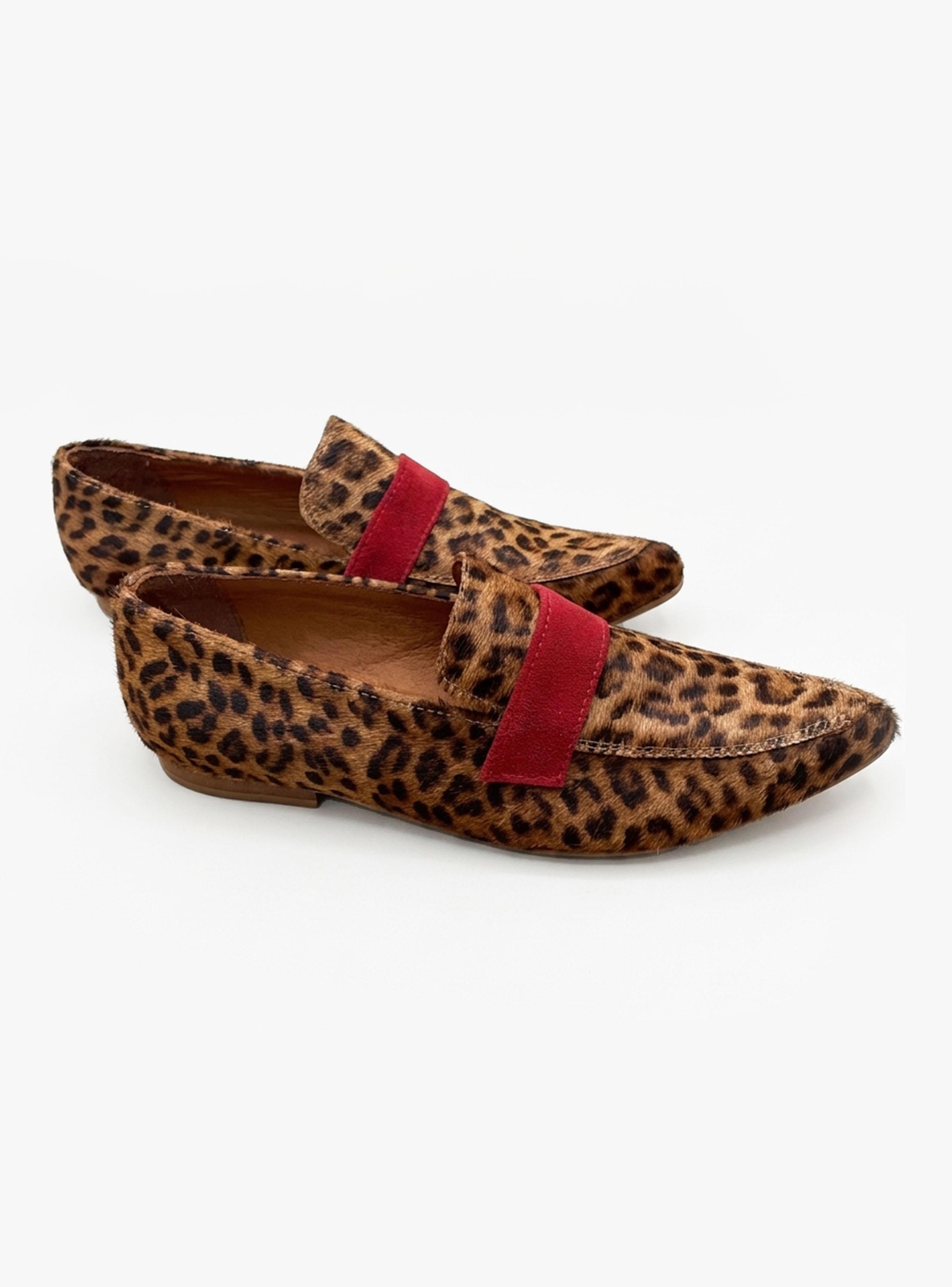 Mocasín Juliana Print Cuero Mujer-2