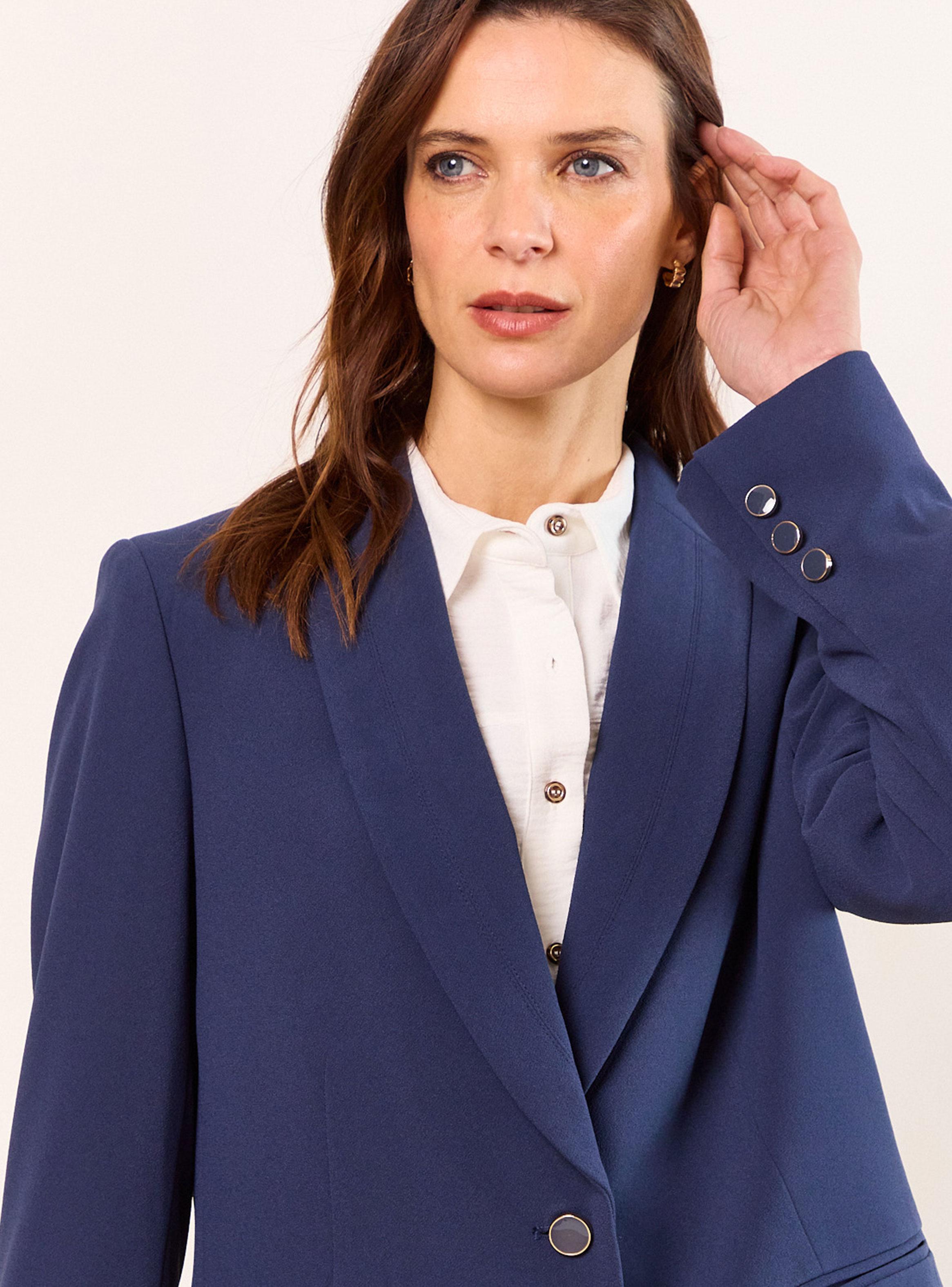 Blazer Solapa Continua-3