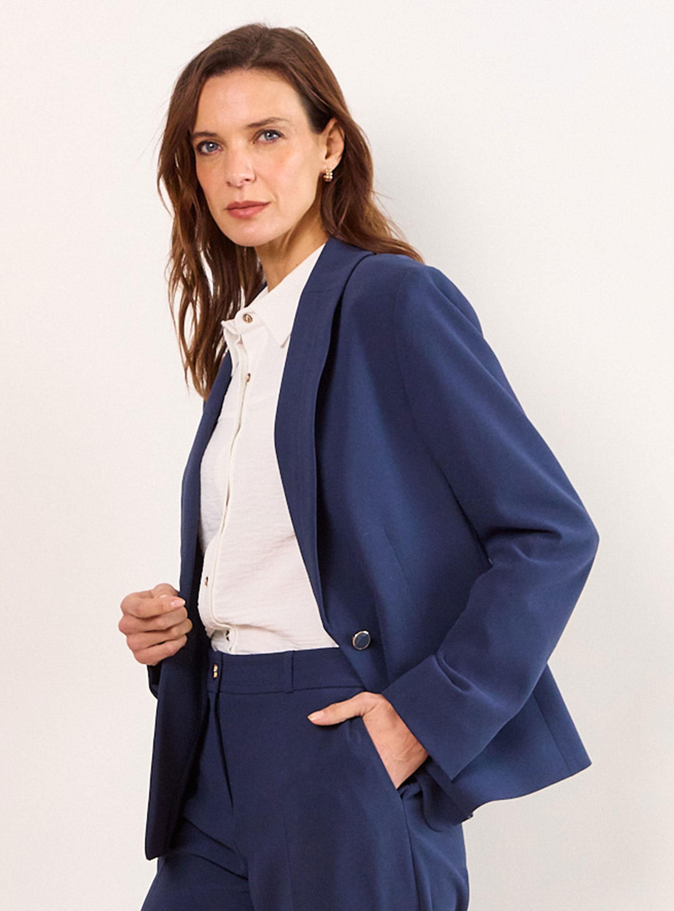 Blazer Solapa Continua-2