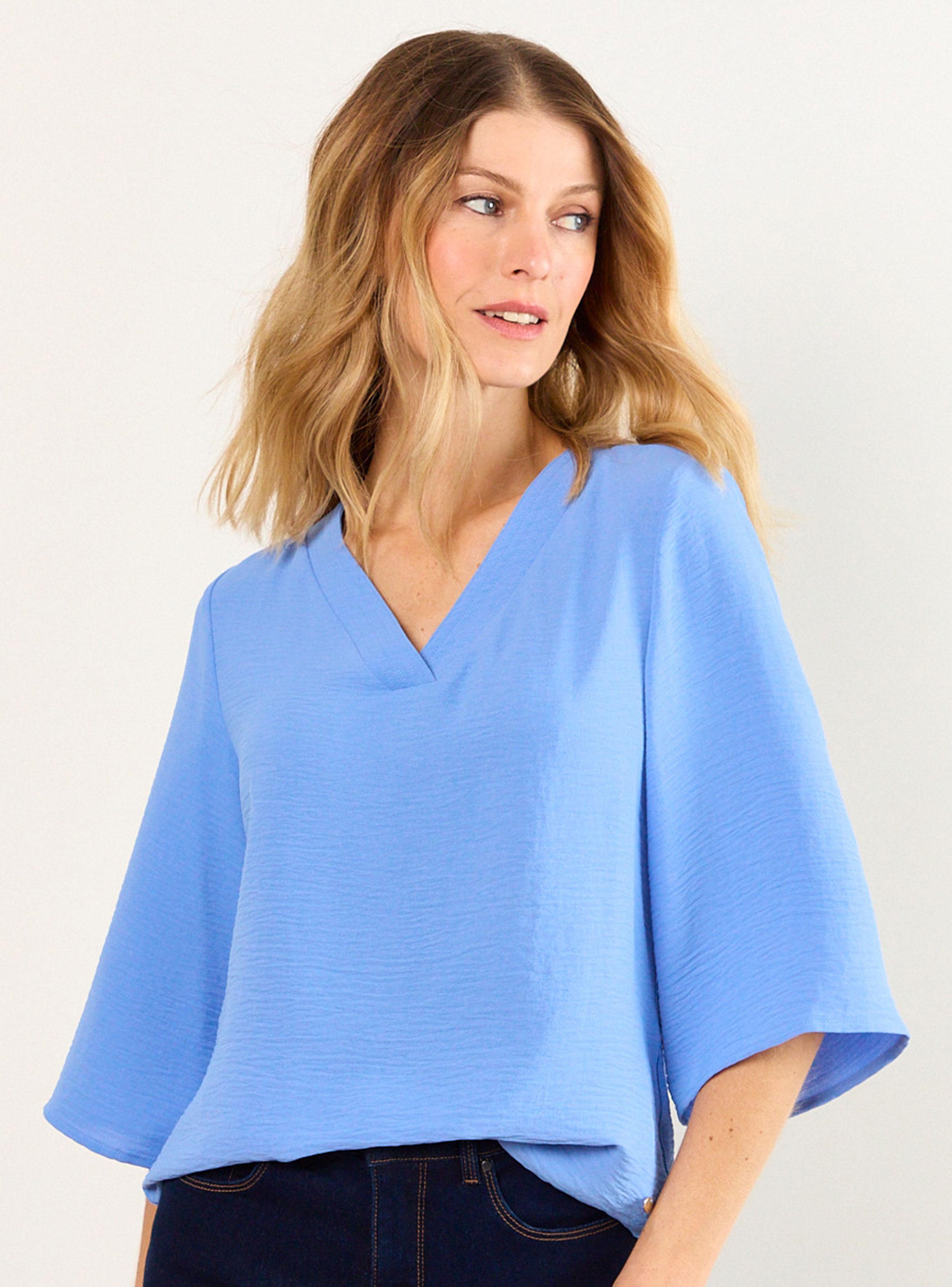 Blusa Escote en V-0