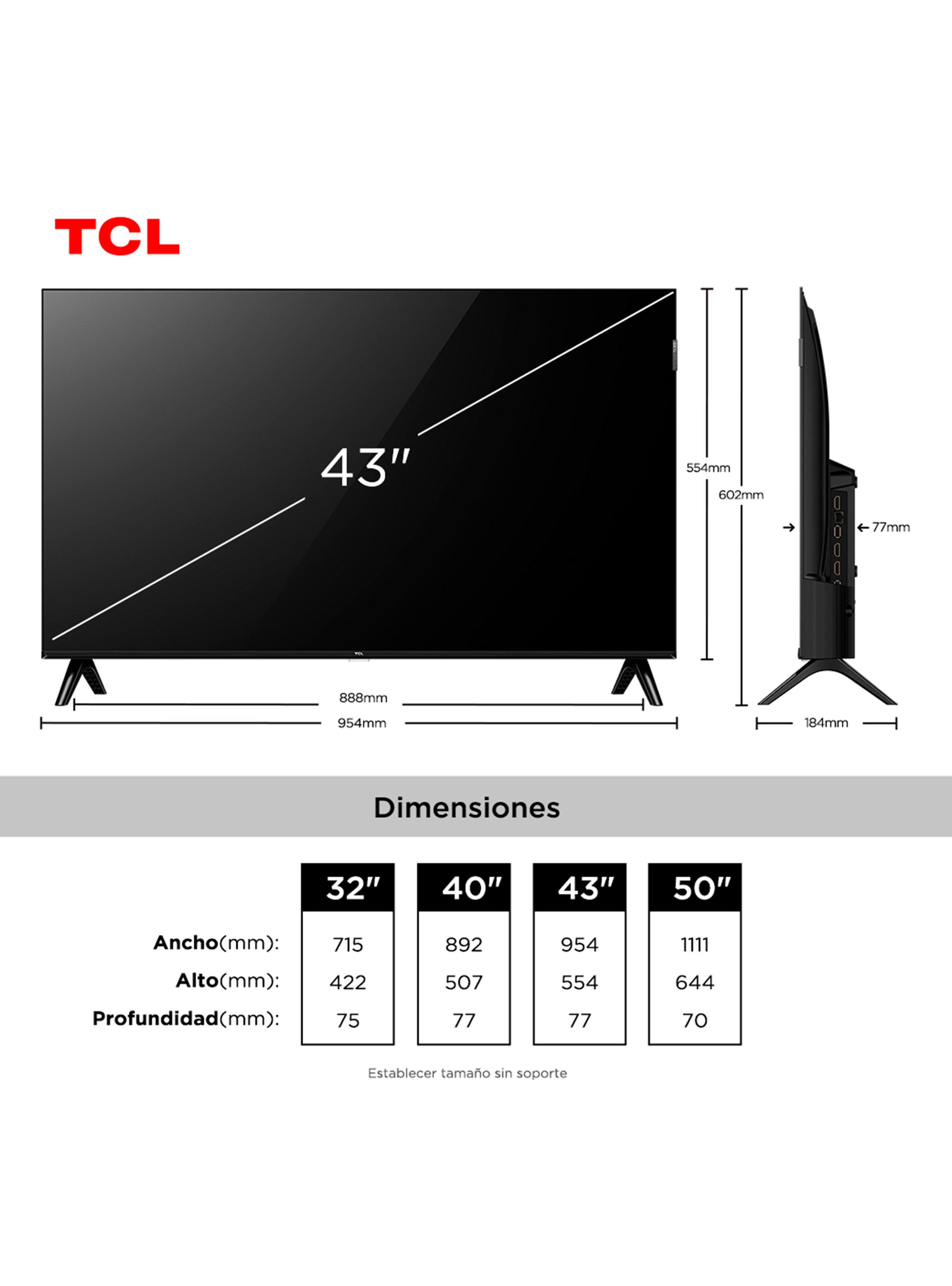 QLED Smart TV 43'' FHD Roku TV S5LR-1