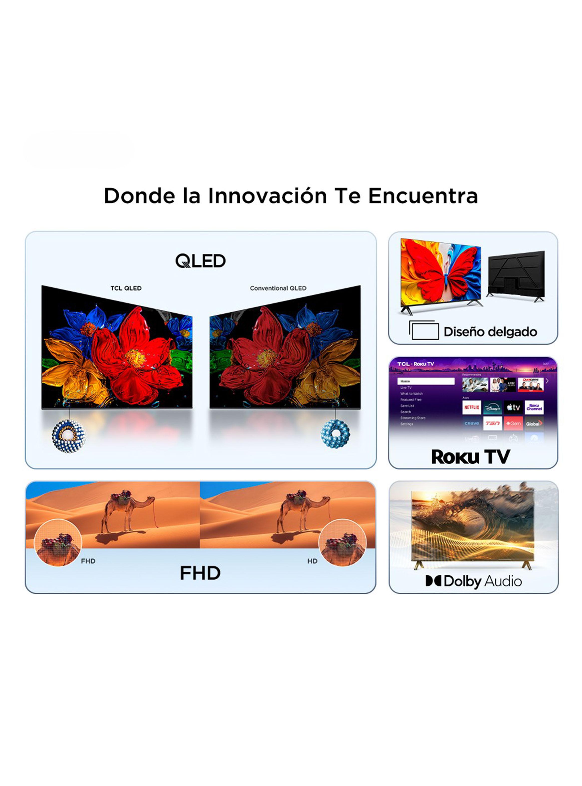 QLED Smart TV 43'' FHD Roku TV S5LR-7