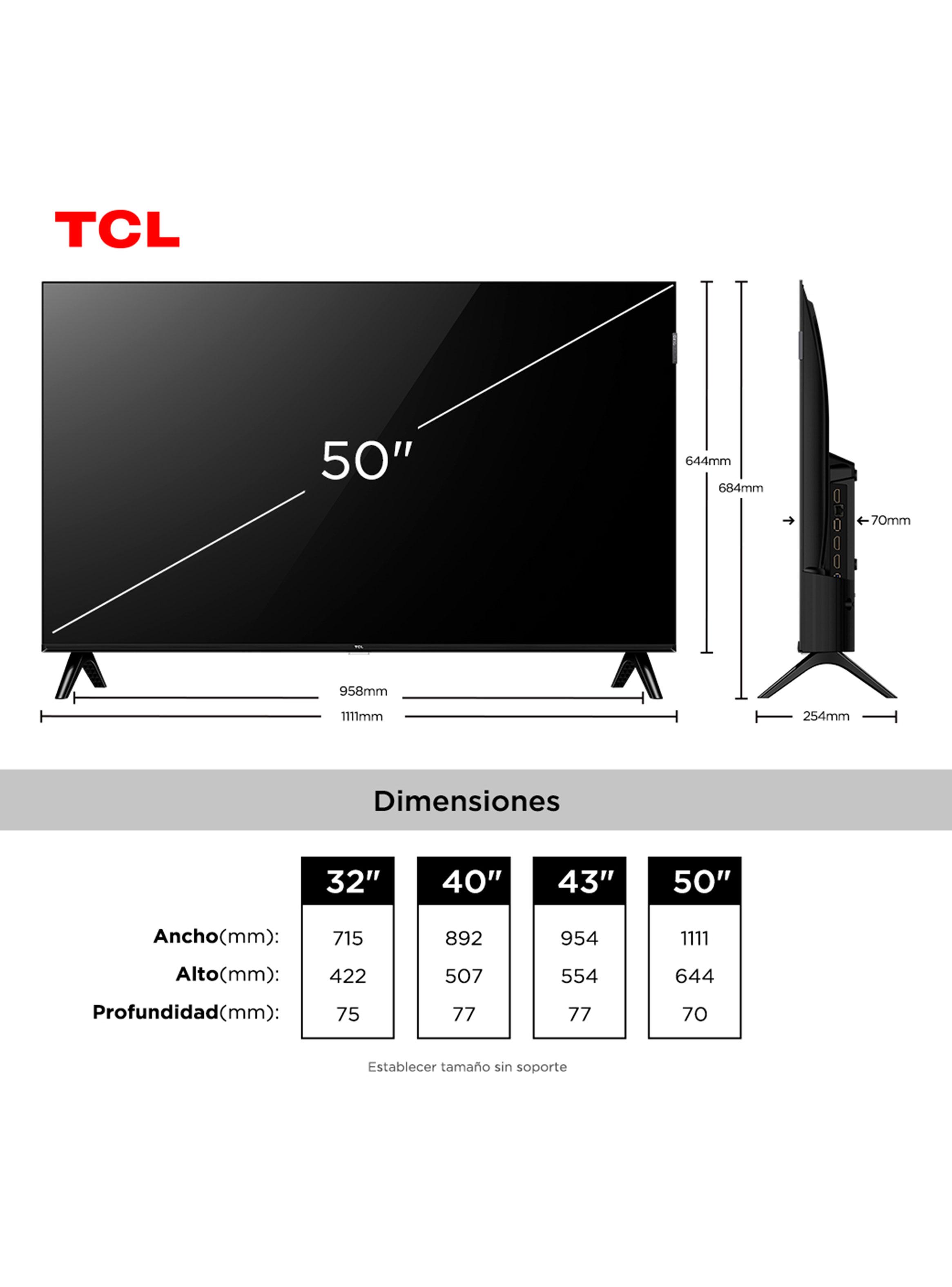 QLED Smart TV 50'' FHD Roku TV S5LR-1