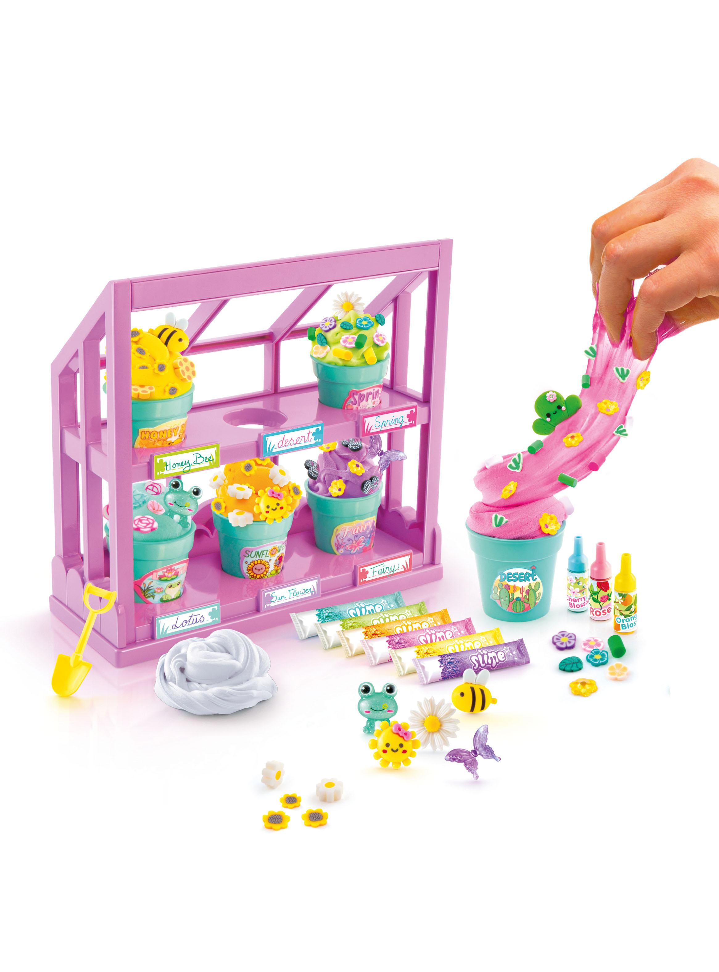 Juego de Creación y Diseño Set Slime Aromático Mini Jardín-2