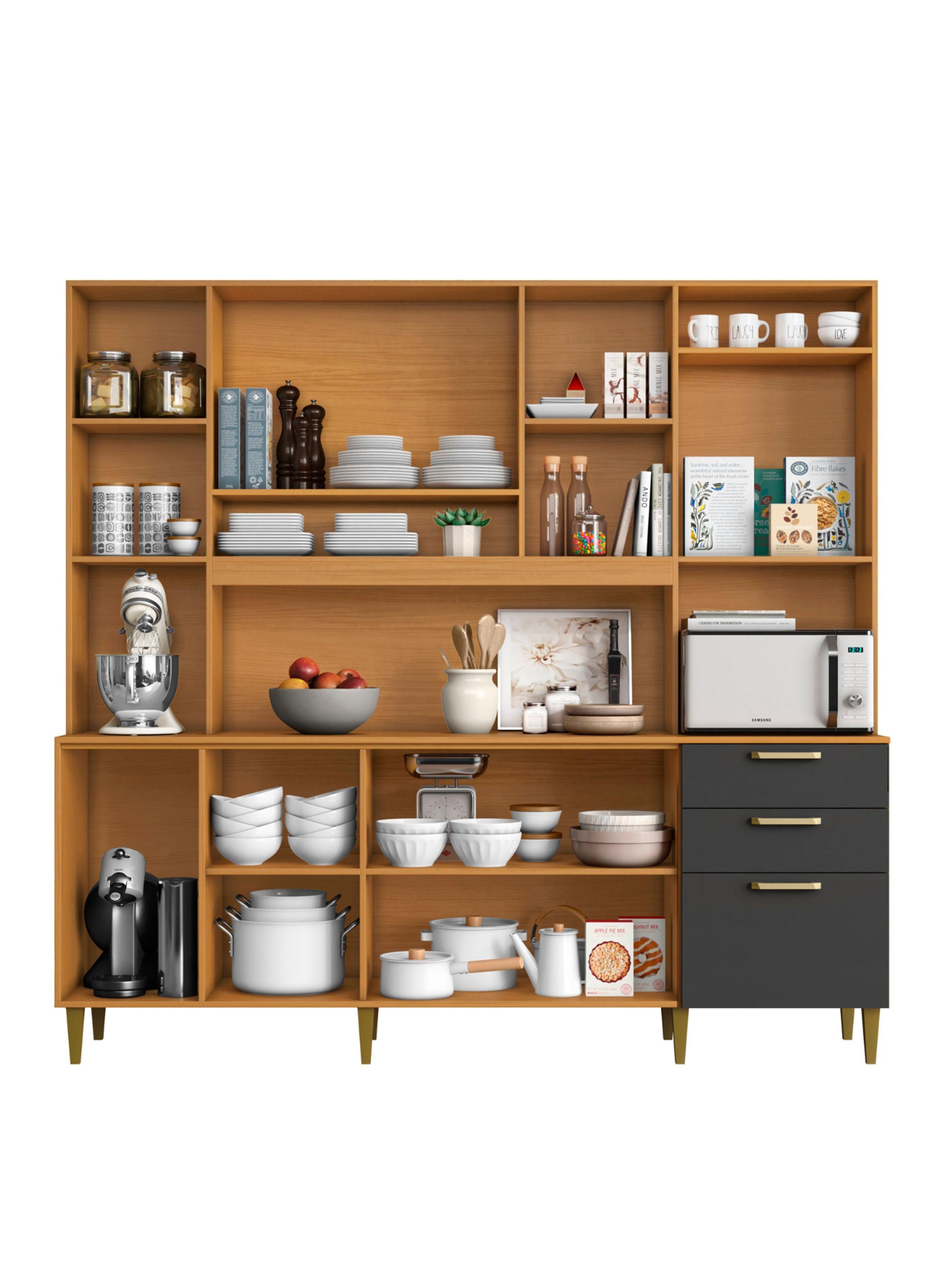 Kit de Cocina Mega 9.2 Cinamomo Grafito-2