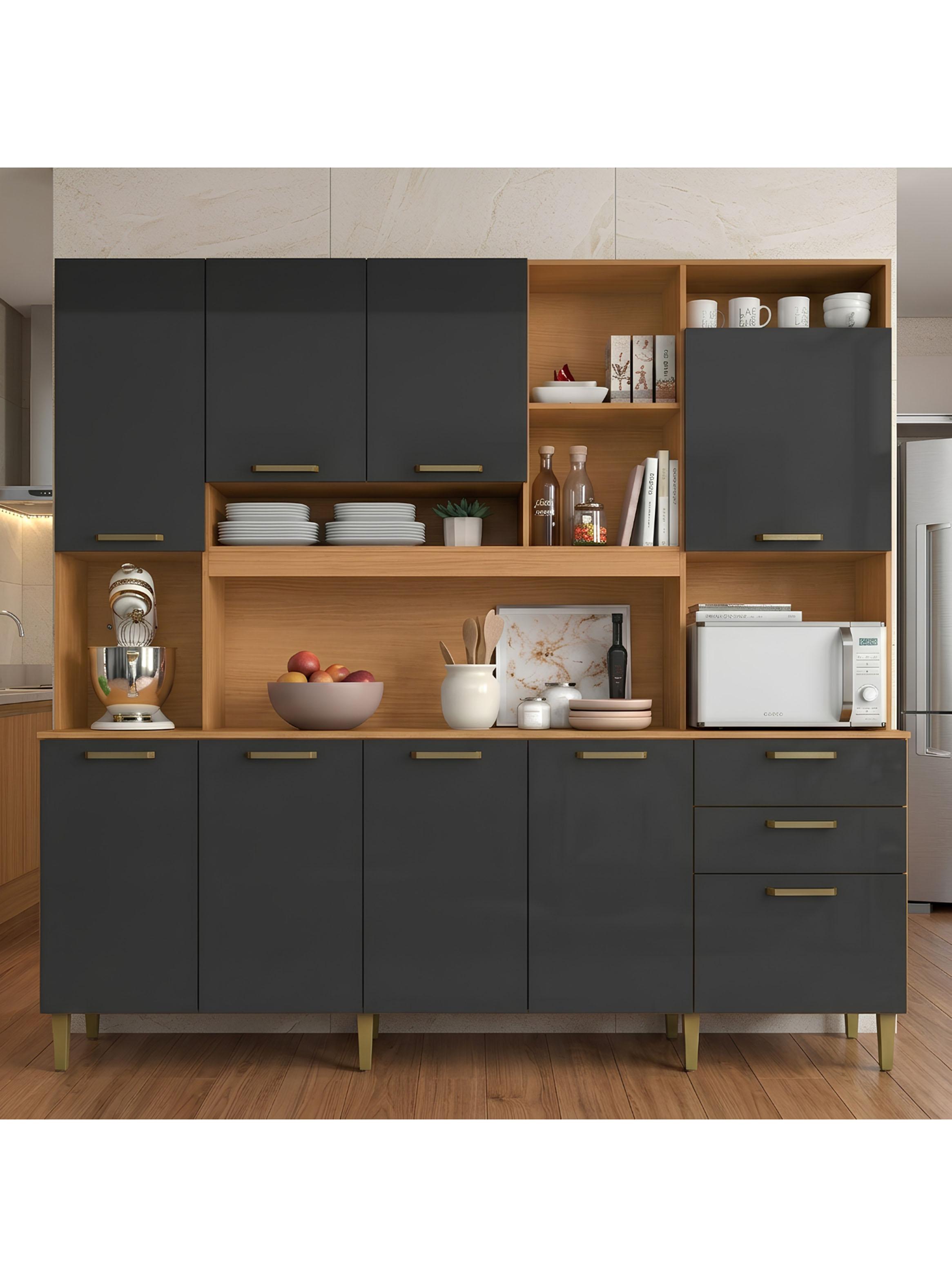 Kit de Cocina Mega 9.2 Cinamomo Grafito-3