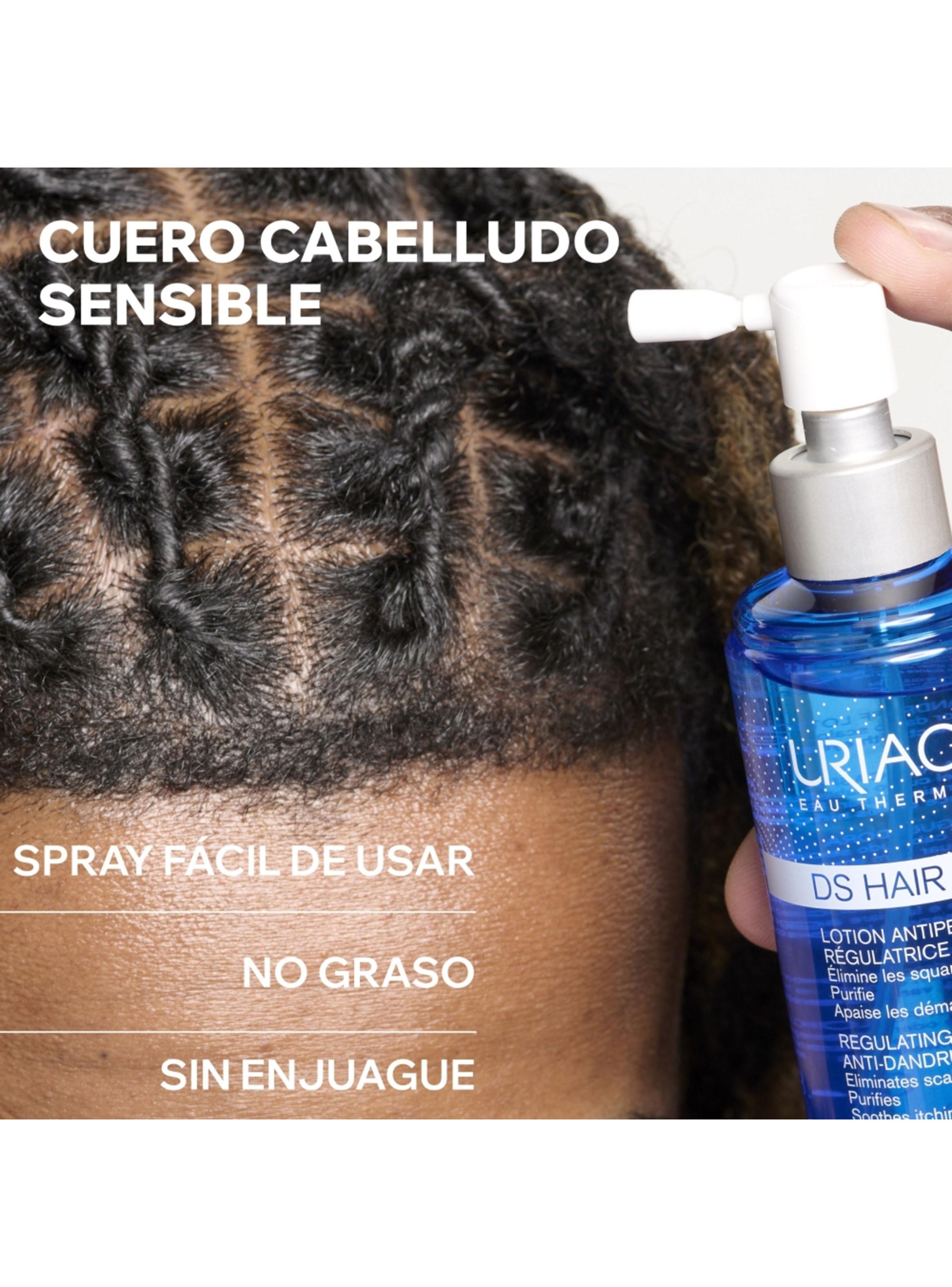 Loción Anti-caspa D.S Hair 100ml Uriage-3