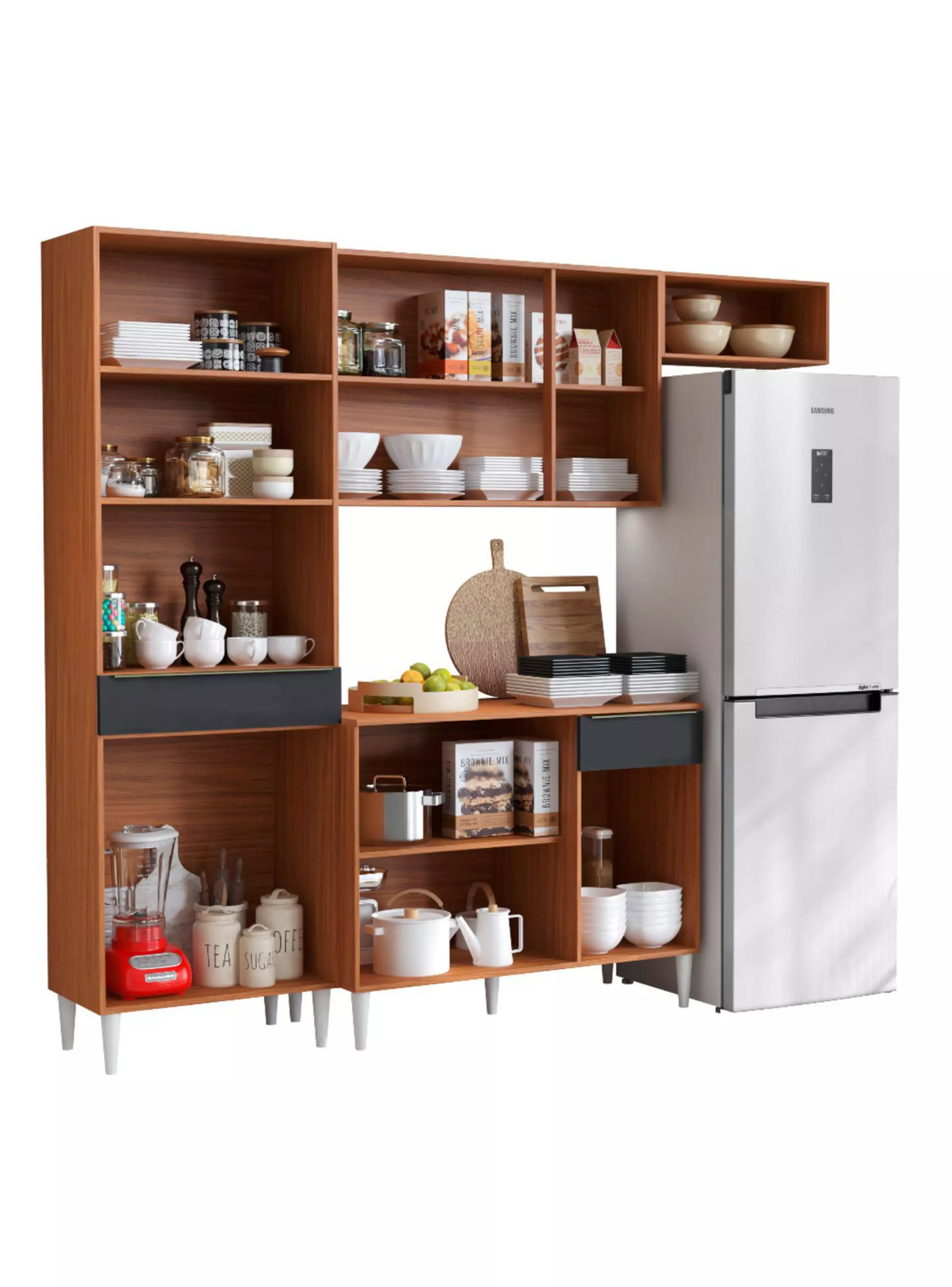 Kit de Cocina Prime 11.2 Cinamomo Grafito-2