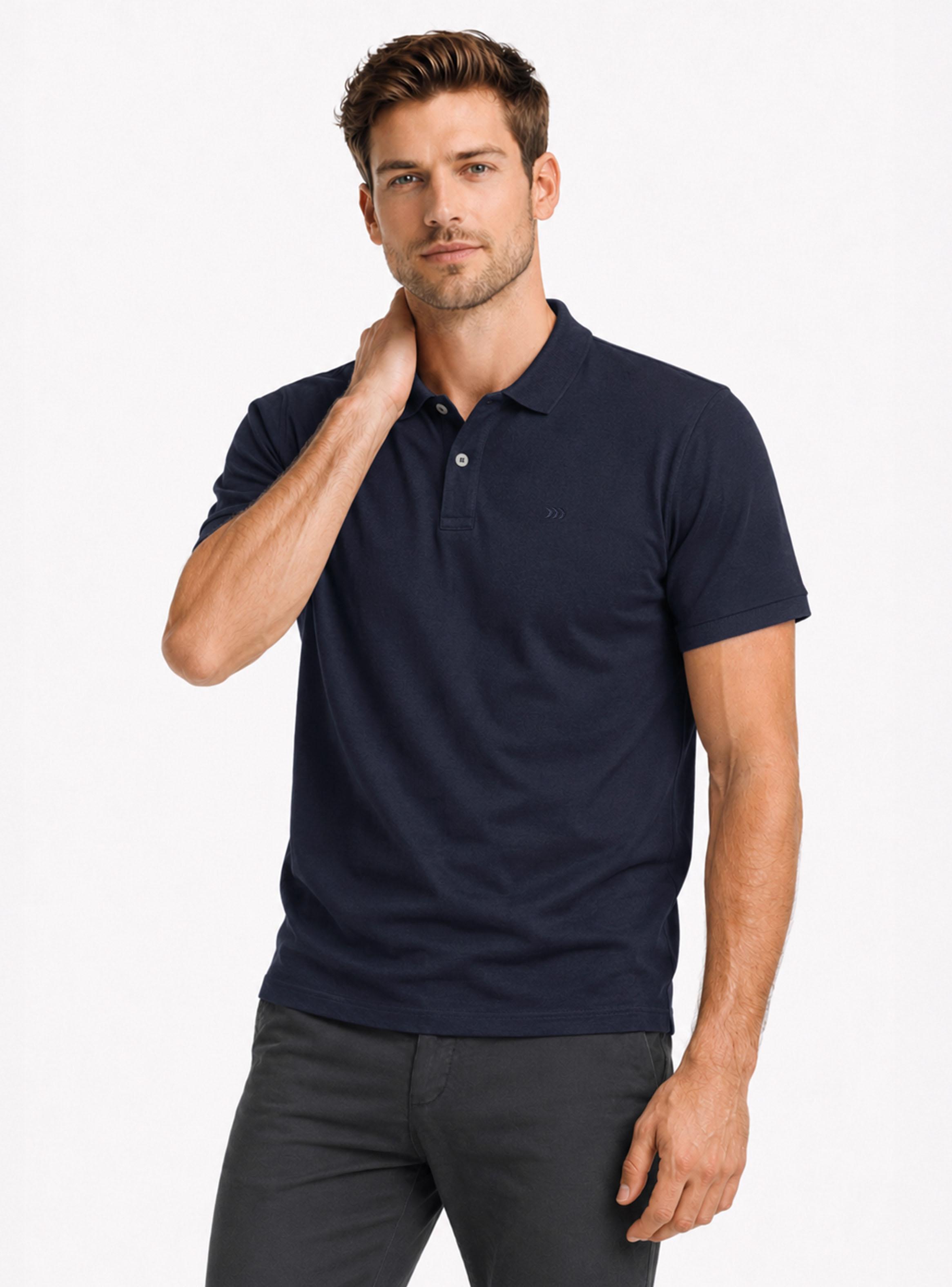 Polera Pique Color Manga Corta-0