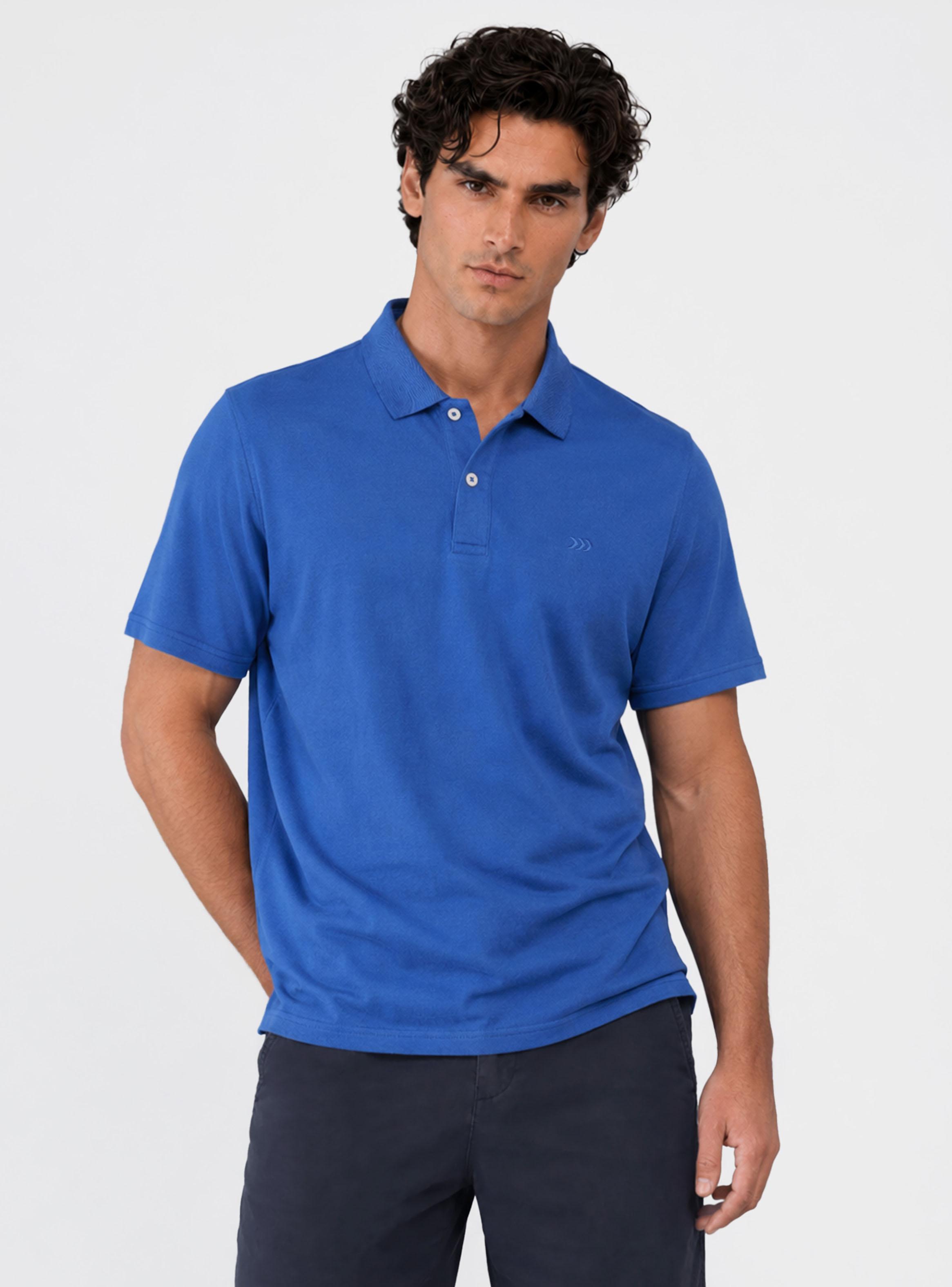 Polera Pique Color Manga Corta-0