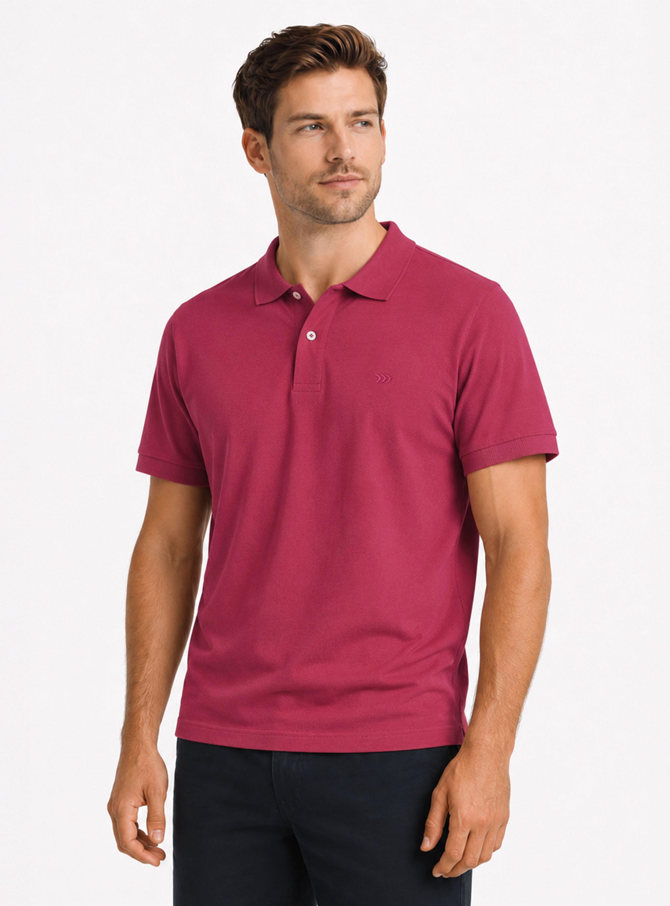 Polera Pique Color Manga Corta-0