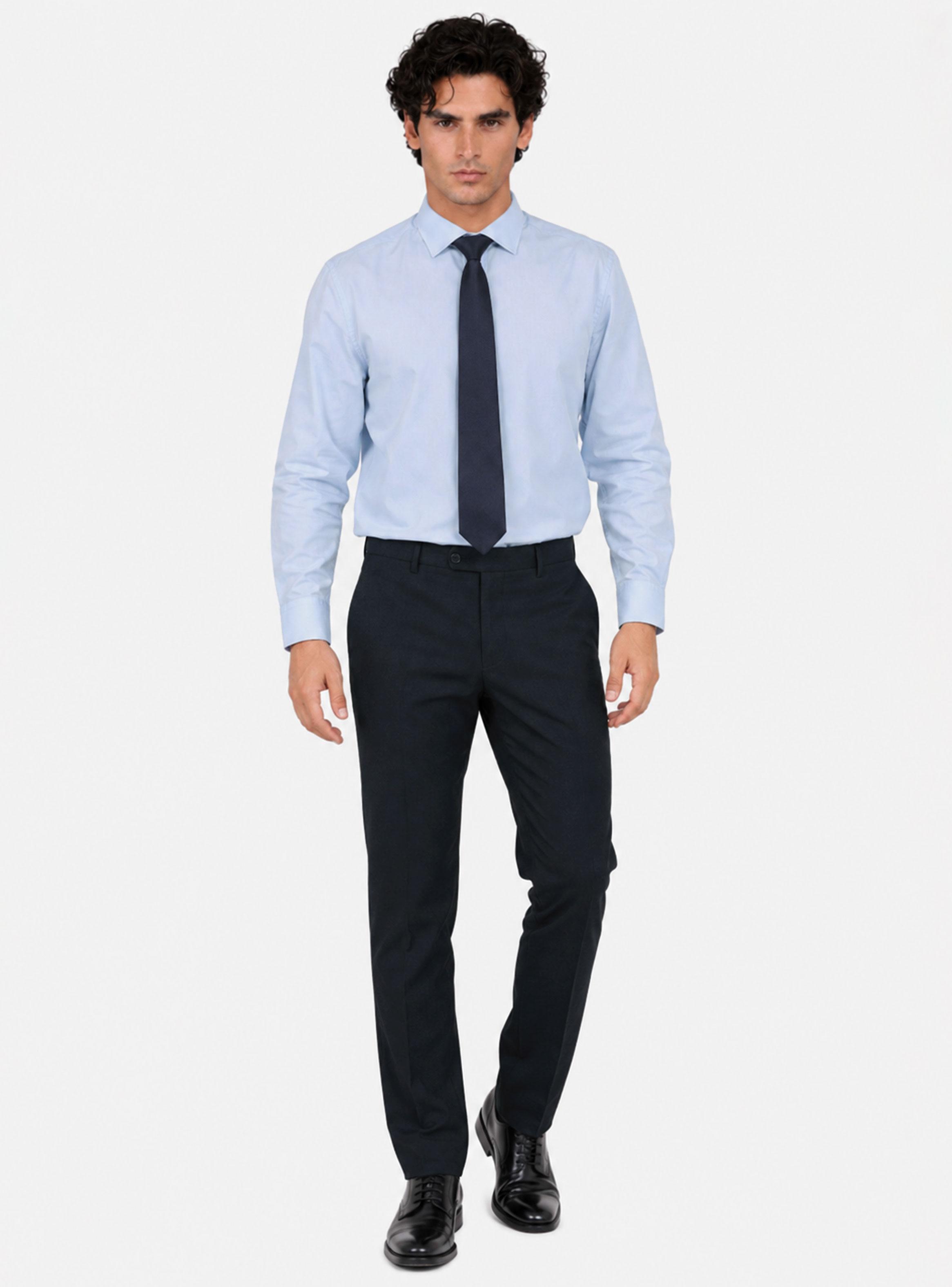 Camisa Color Formal Manga Larga-5