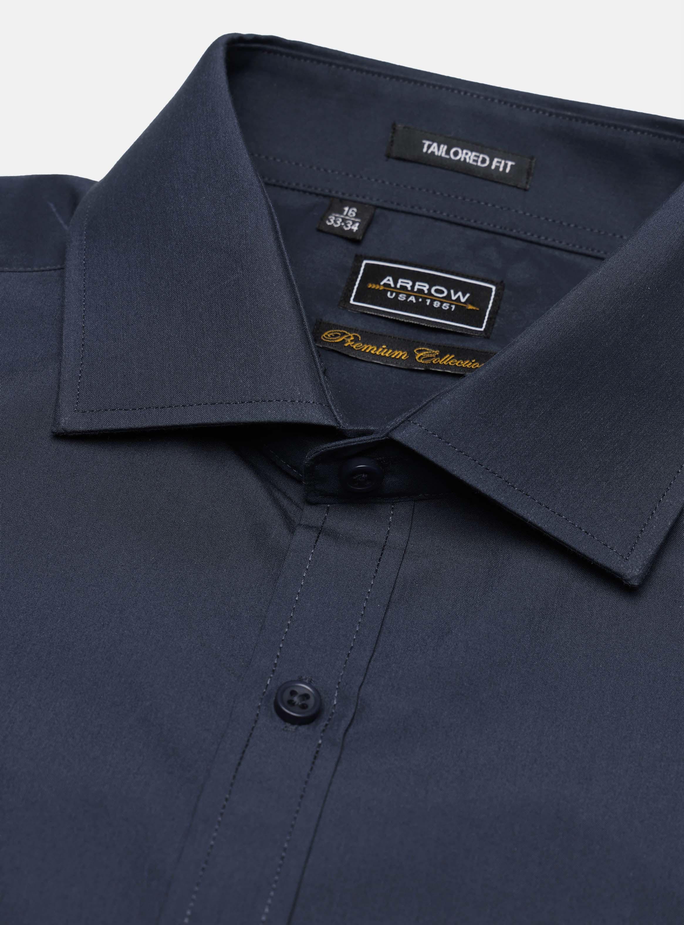 Camisa Formal Color Manga Larga Regular-3