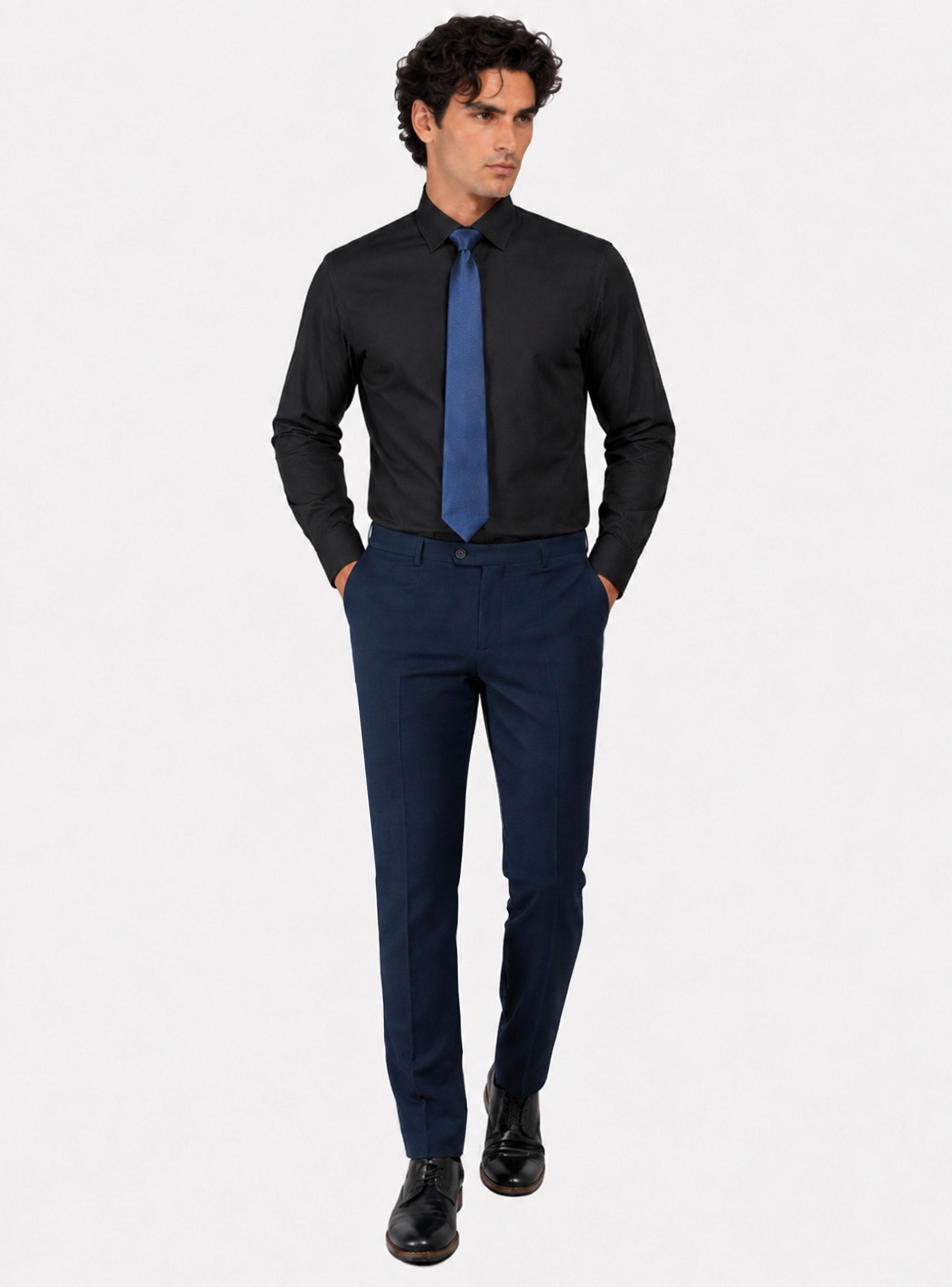 Camisa Formal Manga Larga Color Regular-5