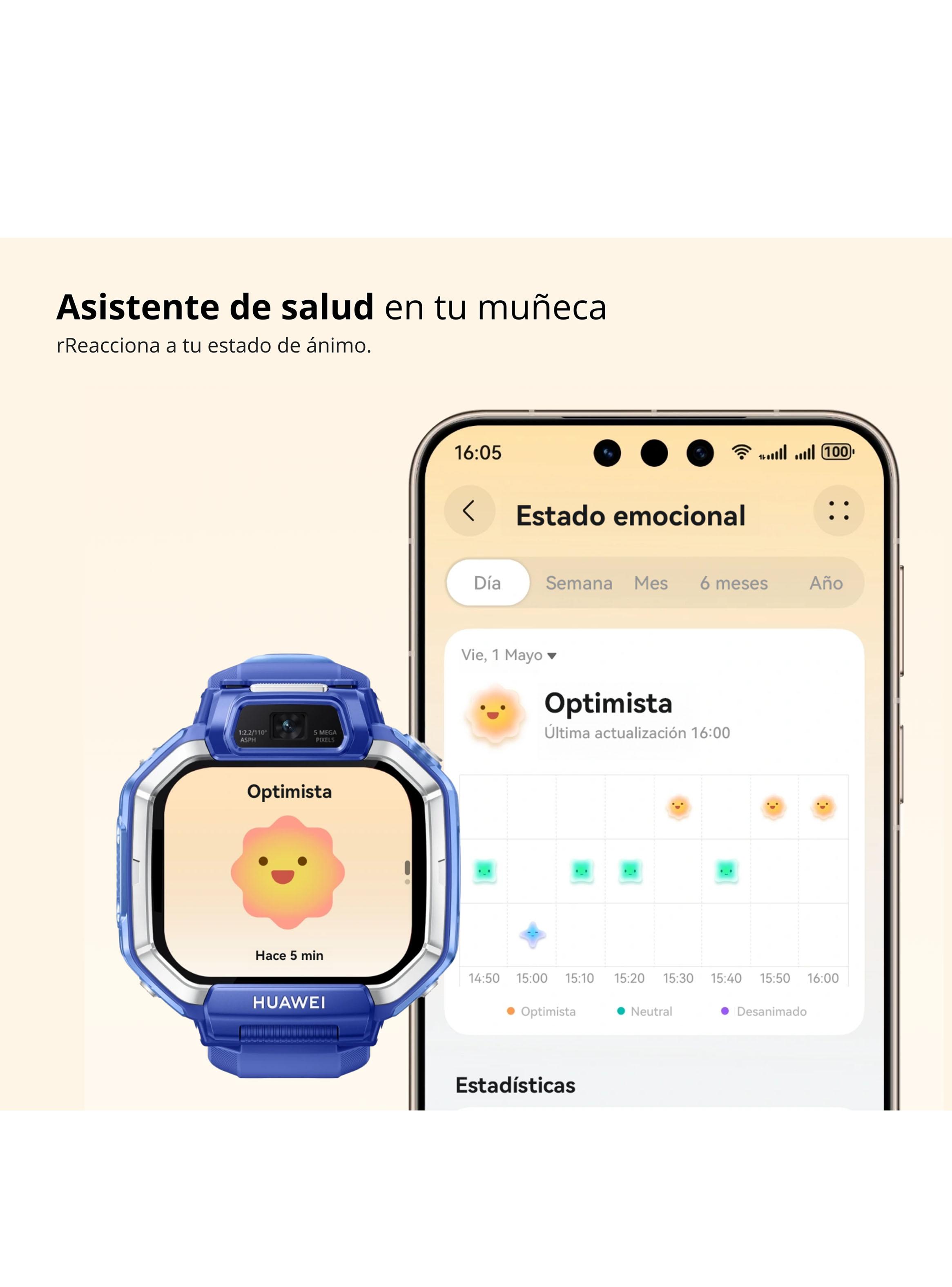 Smartwatch Huawei Kids X1 Azul Lte-7