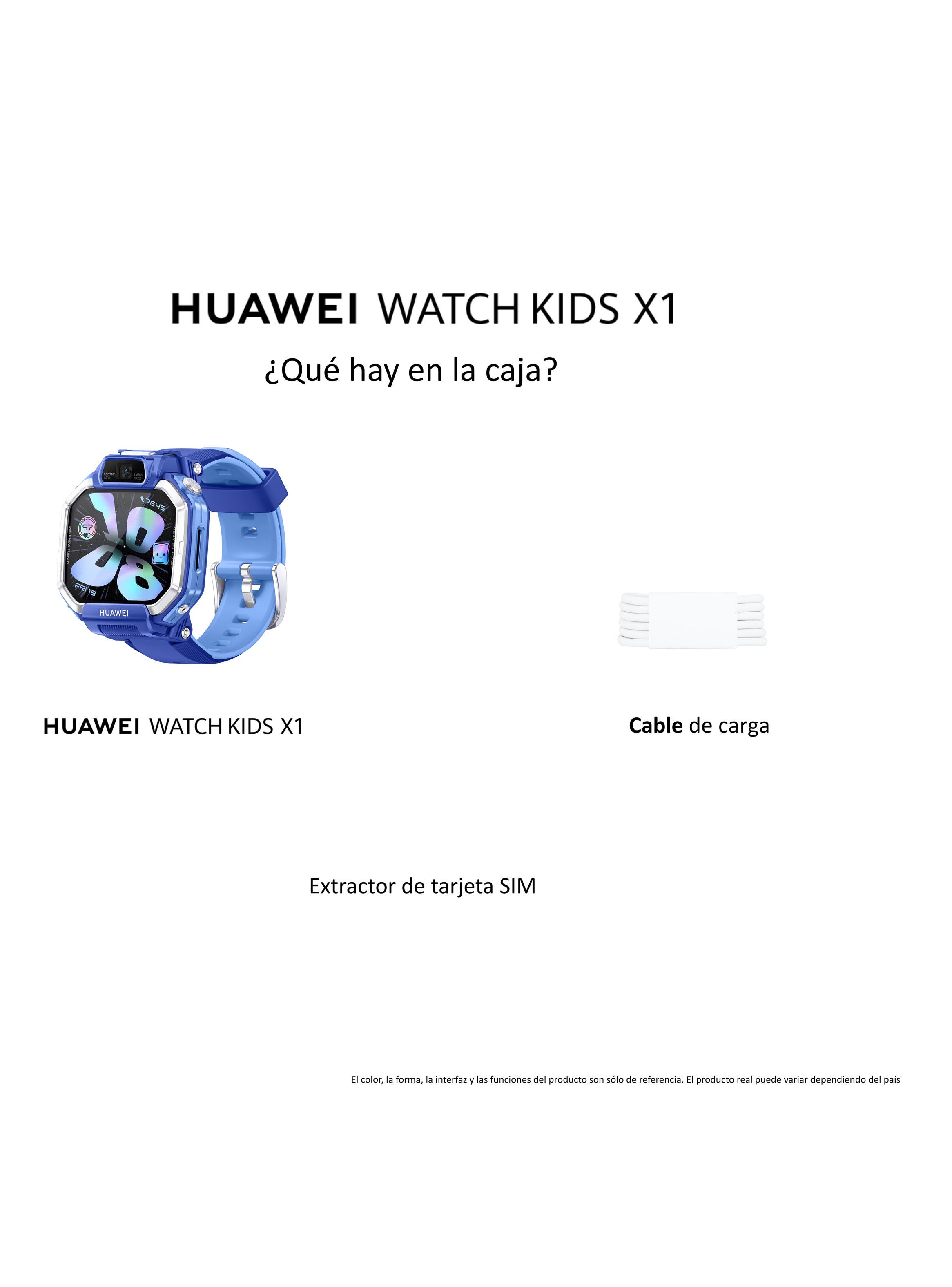 Smartwatch Huawei Kids X1 Azul Lte-6