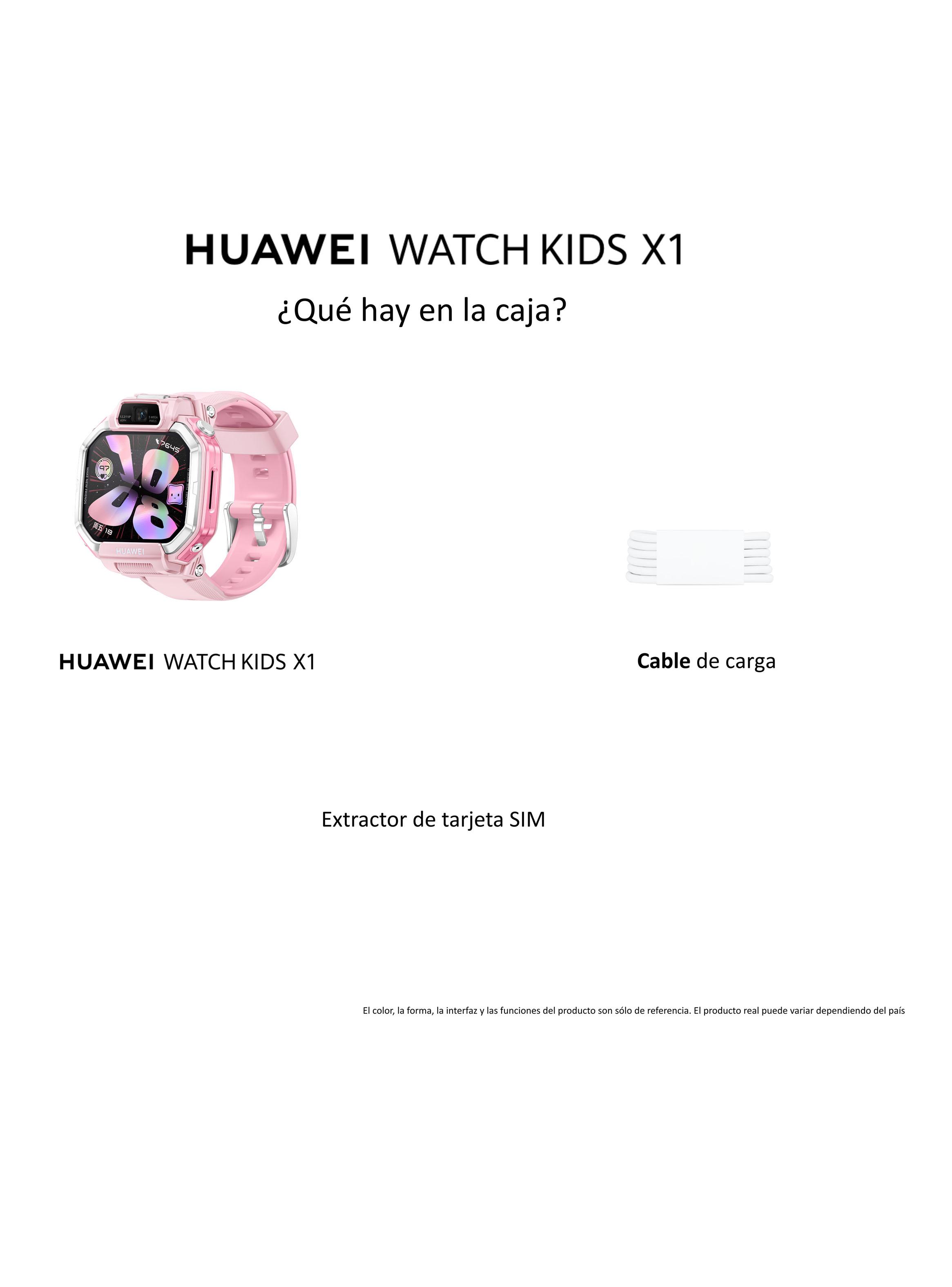 Smartwatch Huawei Kids X1 Rosado Lte-6