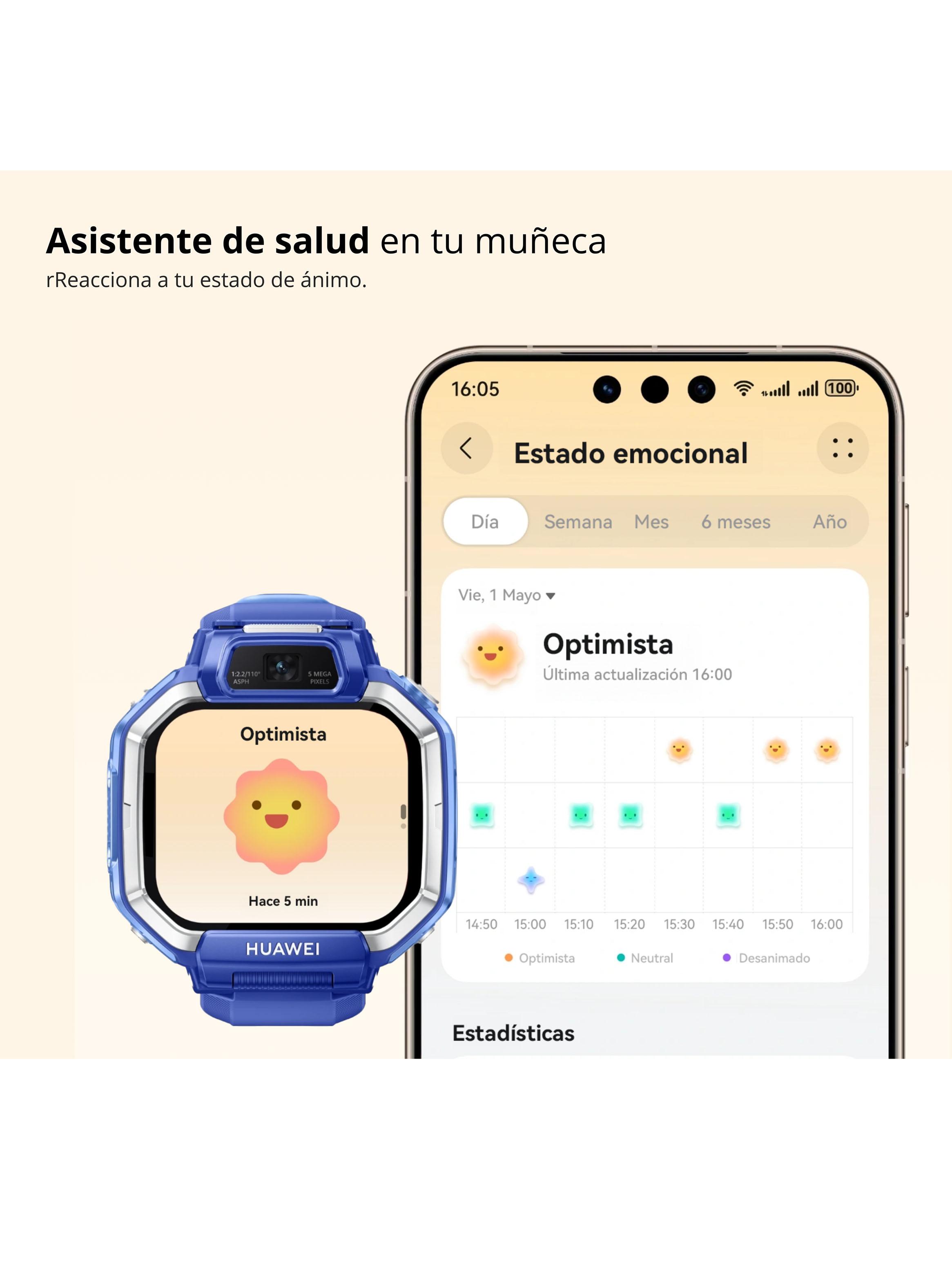 Smartwatch Huawei Kids X1 Rosado Lte-7