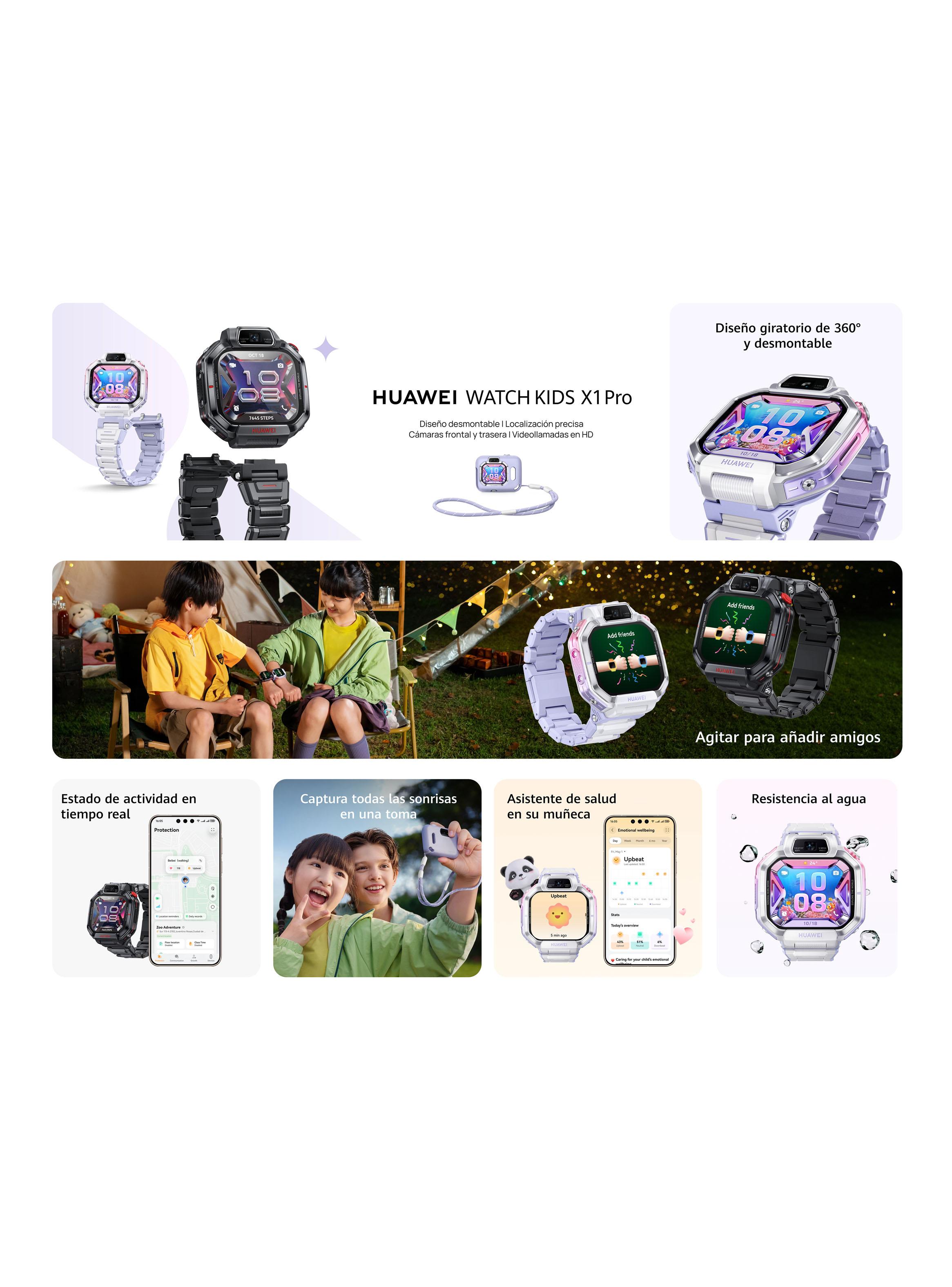 Smartwatch Huawei Kids X1 Pro Morado Lte-4