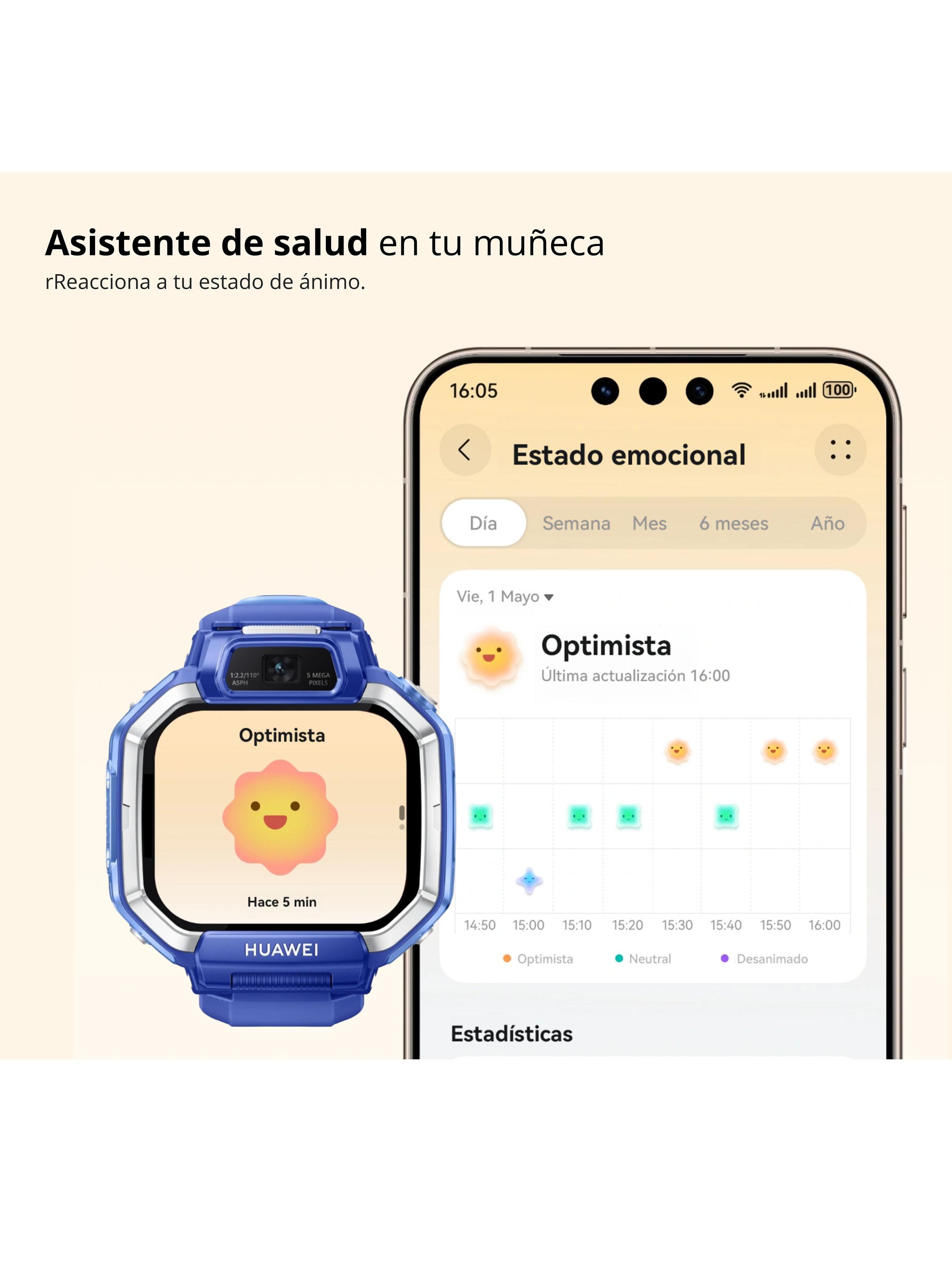Smartwatch Huawei Kids X1 Pro Morado Lte-7