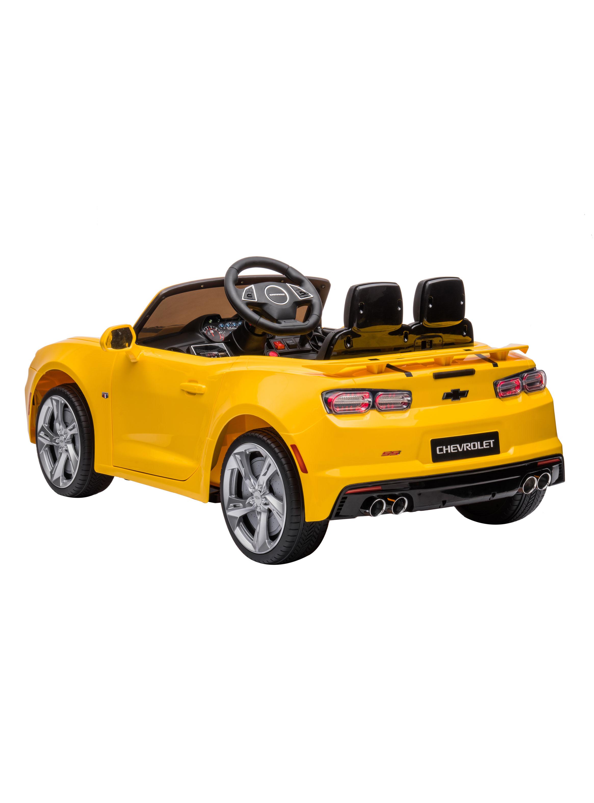 Auto a Control Remoto Chevrolet Camaro 12 Amarillo-4