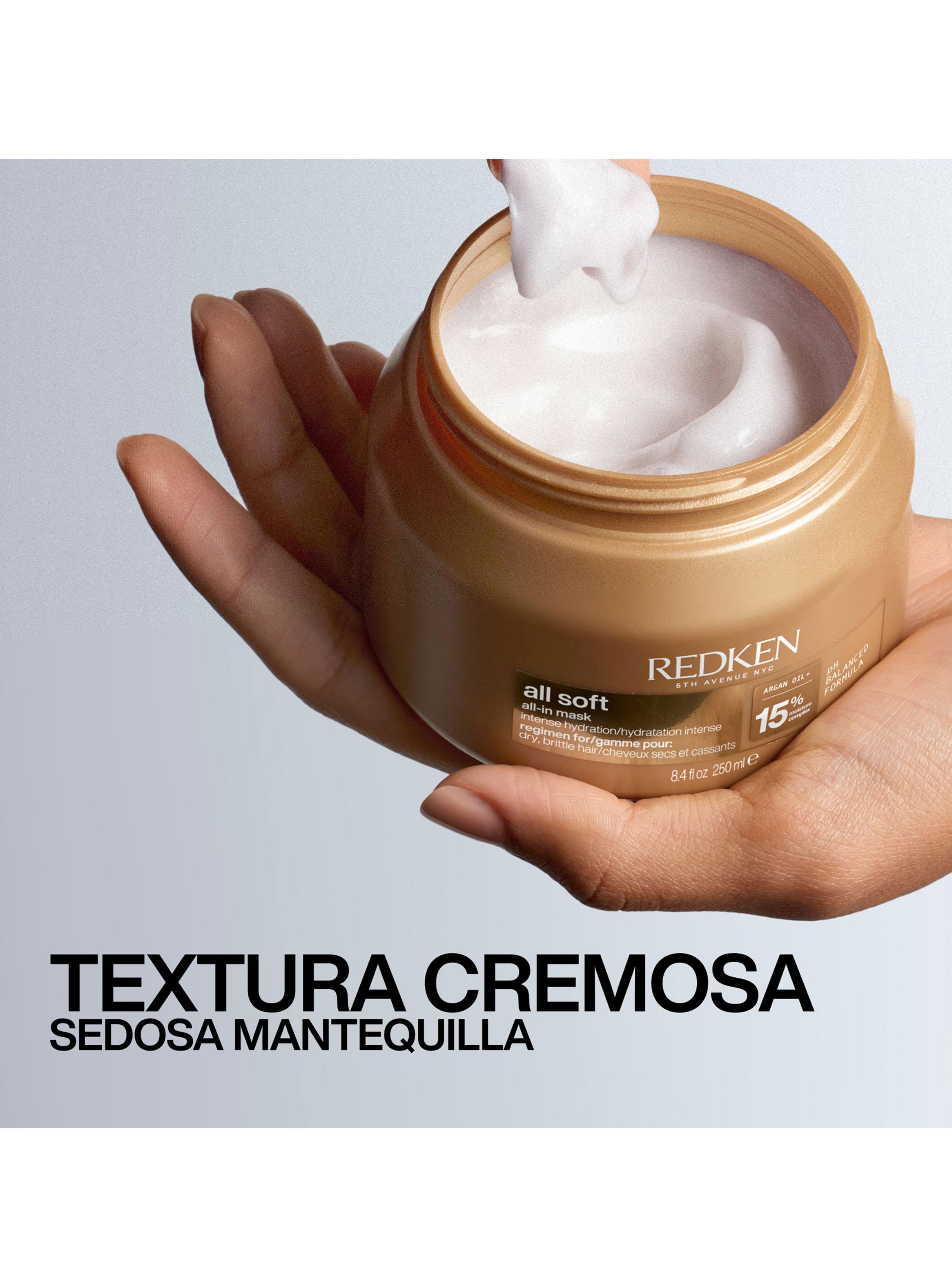 Máscara Hidratante All Soft 100ml Redken-4