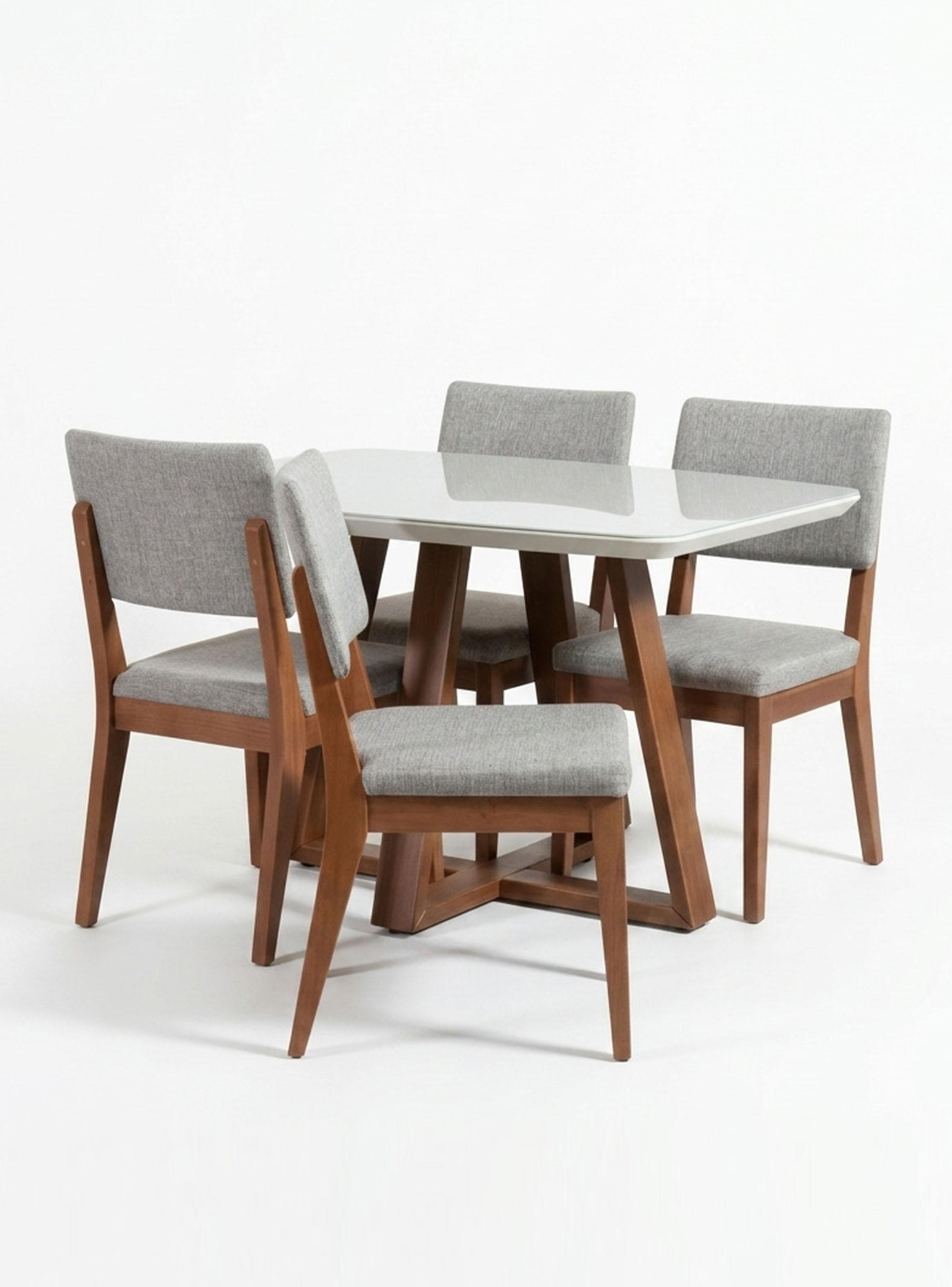 Juego de Comedor Bennet 1.2 +4 Sillas Ella A80-3