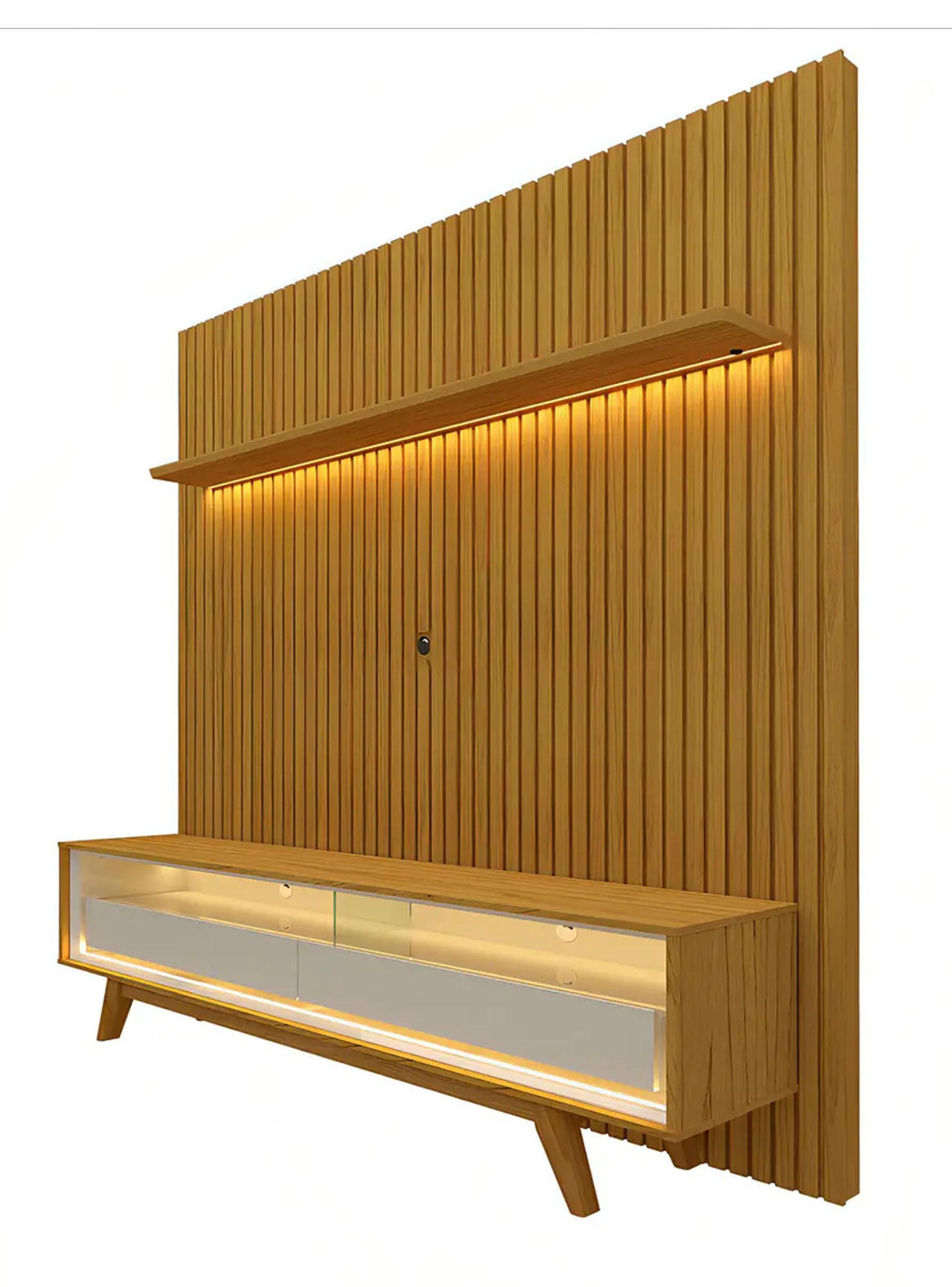 Rack TV 70'' Flynt Sytilo 1.8 + Panel Oslo 1.8-2
