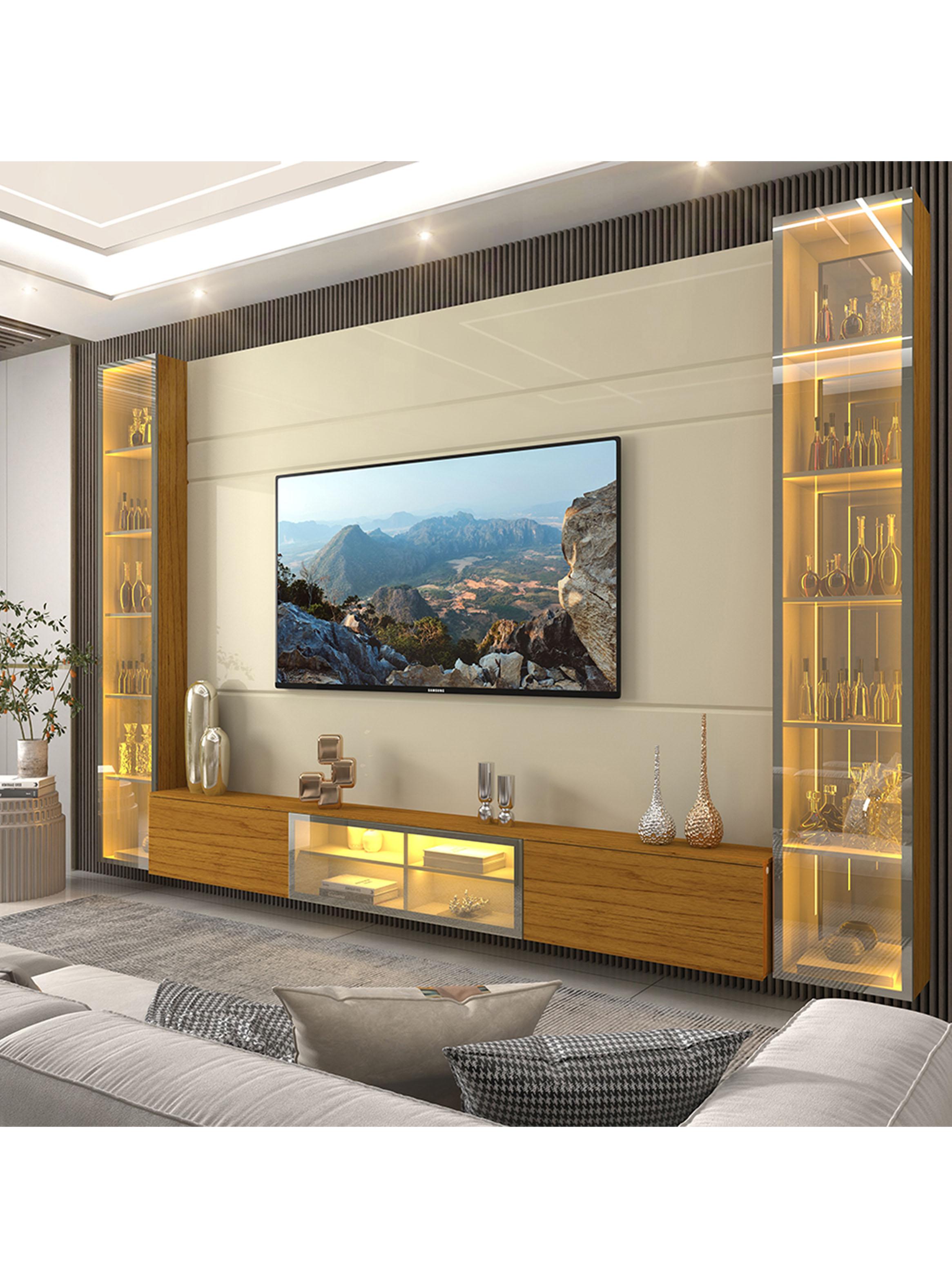 Rack TV Home 90'' Luminare 2.9 Full ow Natural-3