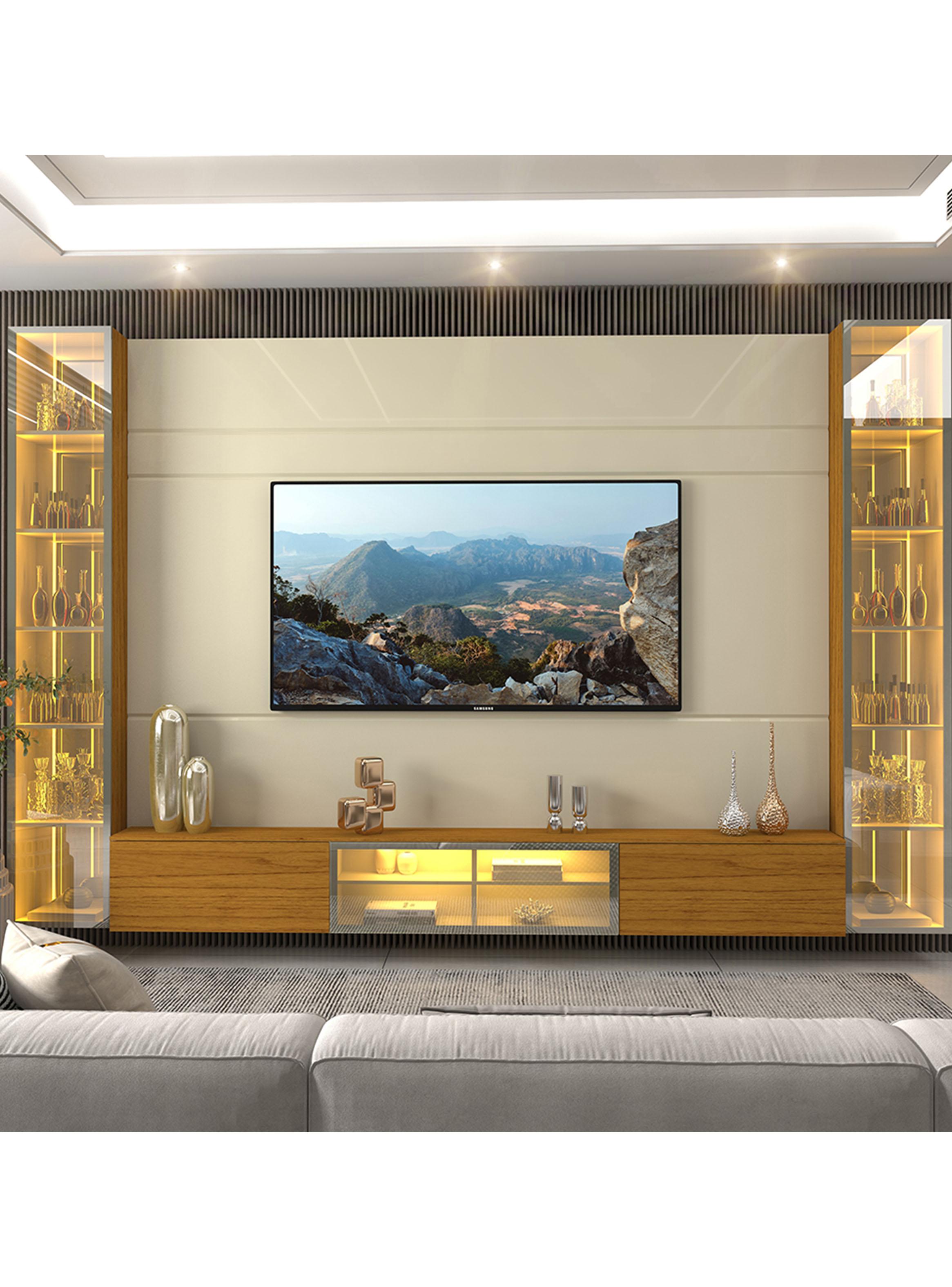 Rack TV Home 90'' Luminare 2.9 Full ow Natural-4